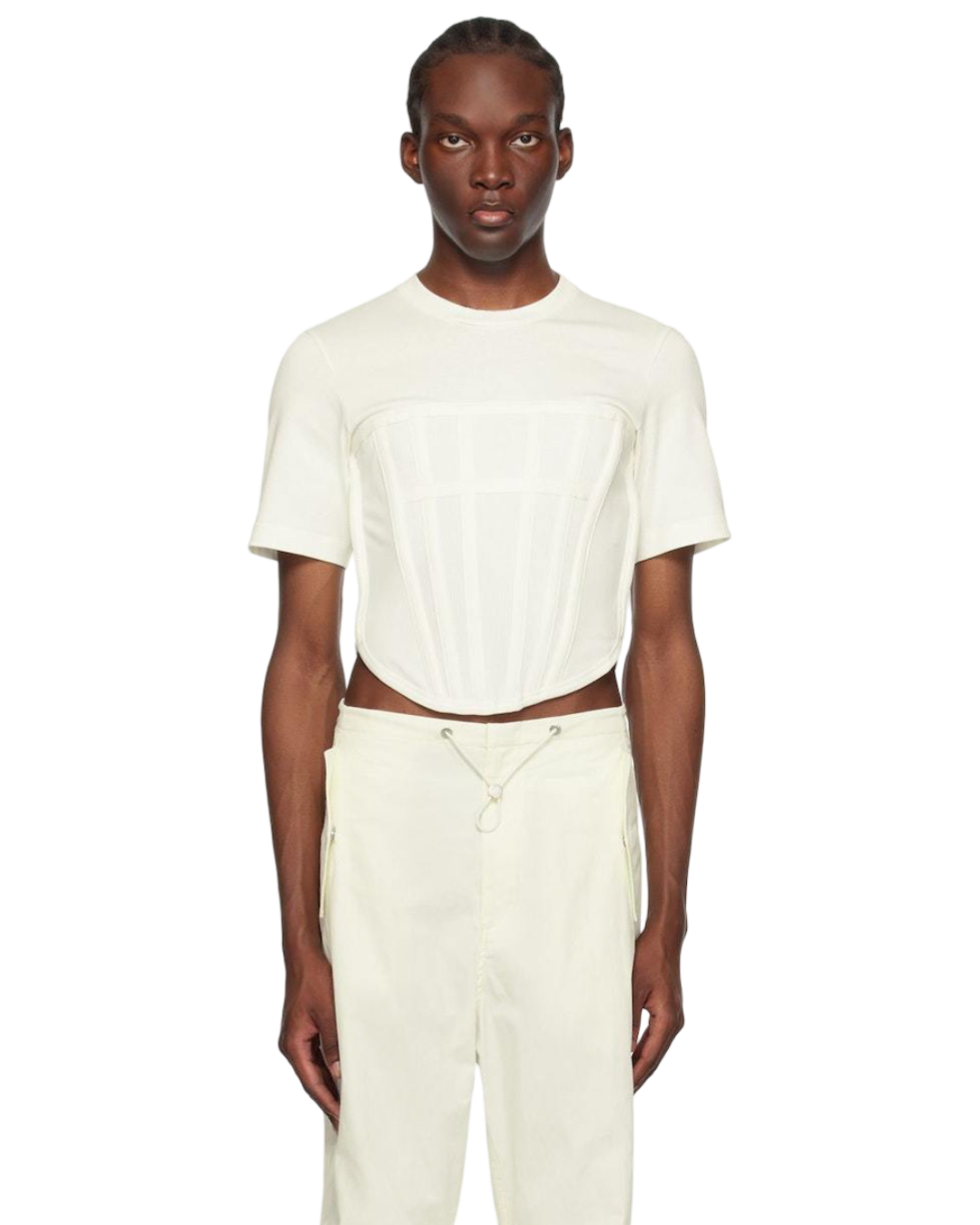 Size 8 | Dion Lee Corset T-Shirt Top