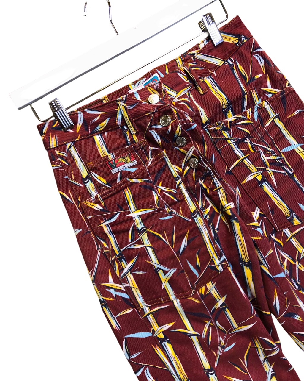 Size 8 (36) | Kenzo Bamboo Print Jeans