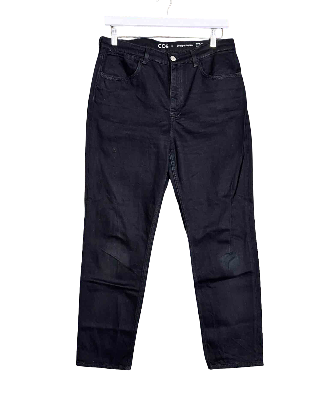 Size 31 | COS Straight Leg Black Jeans