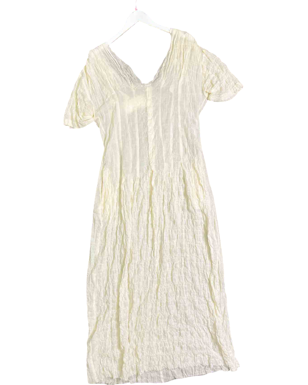 Size 6 (M) | Elena Velez Shirred Raw Dress