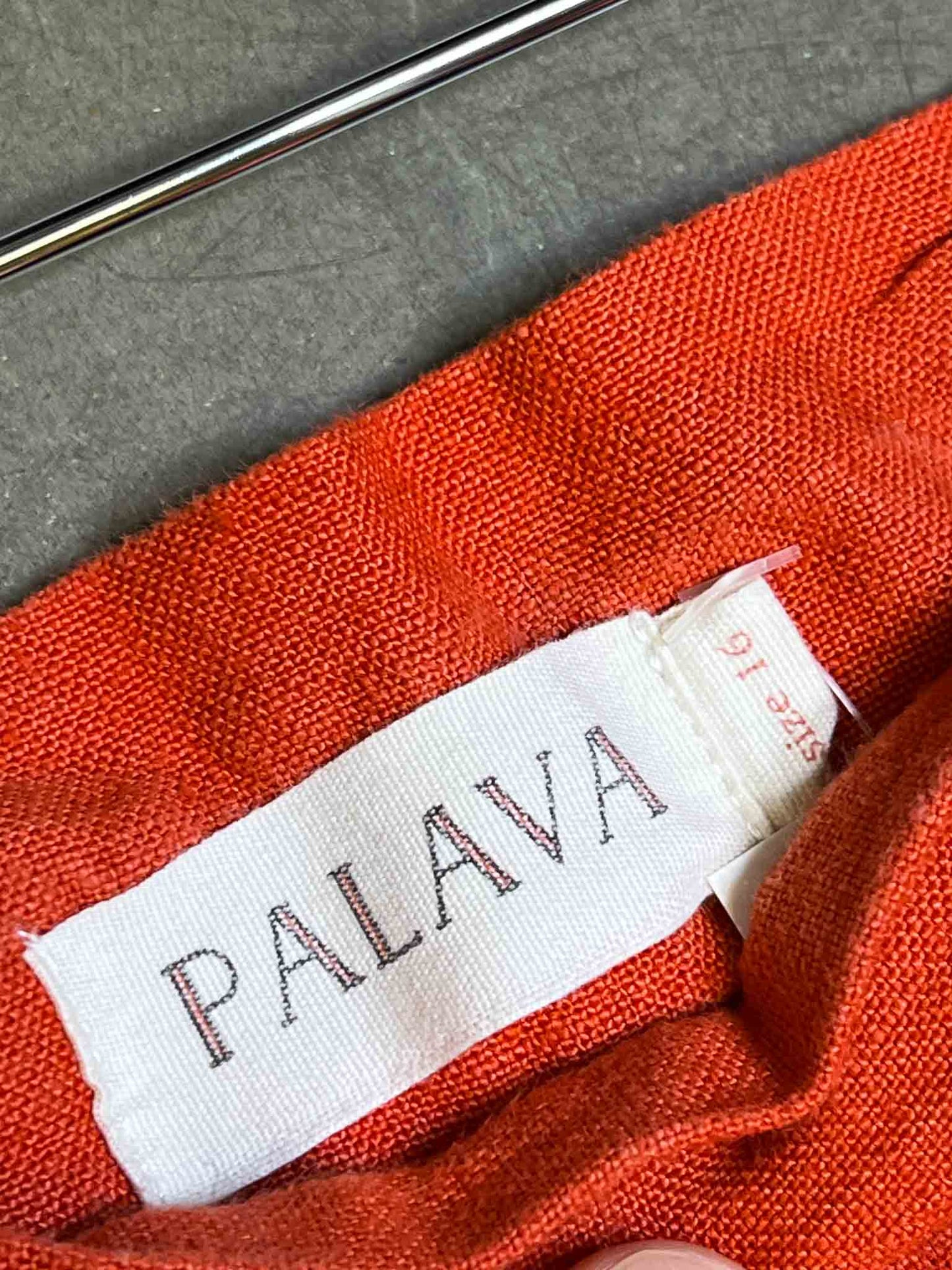 Size 16 | Palava Linen Wide Leg Pants