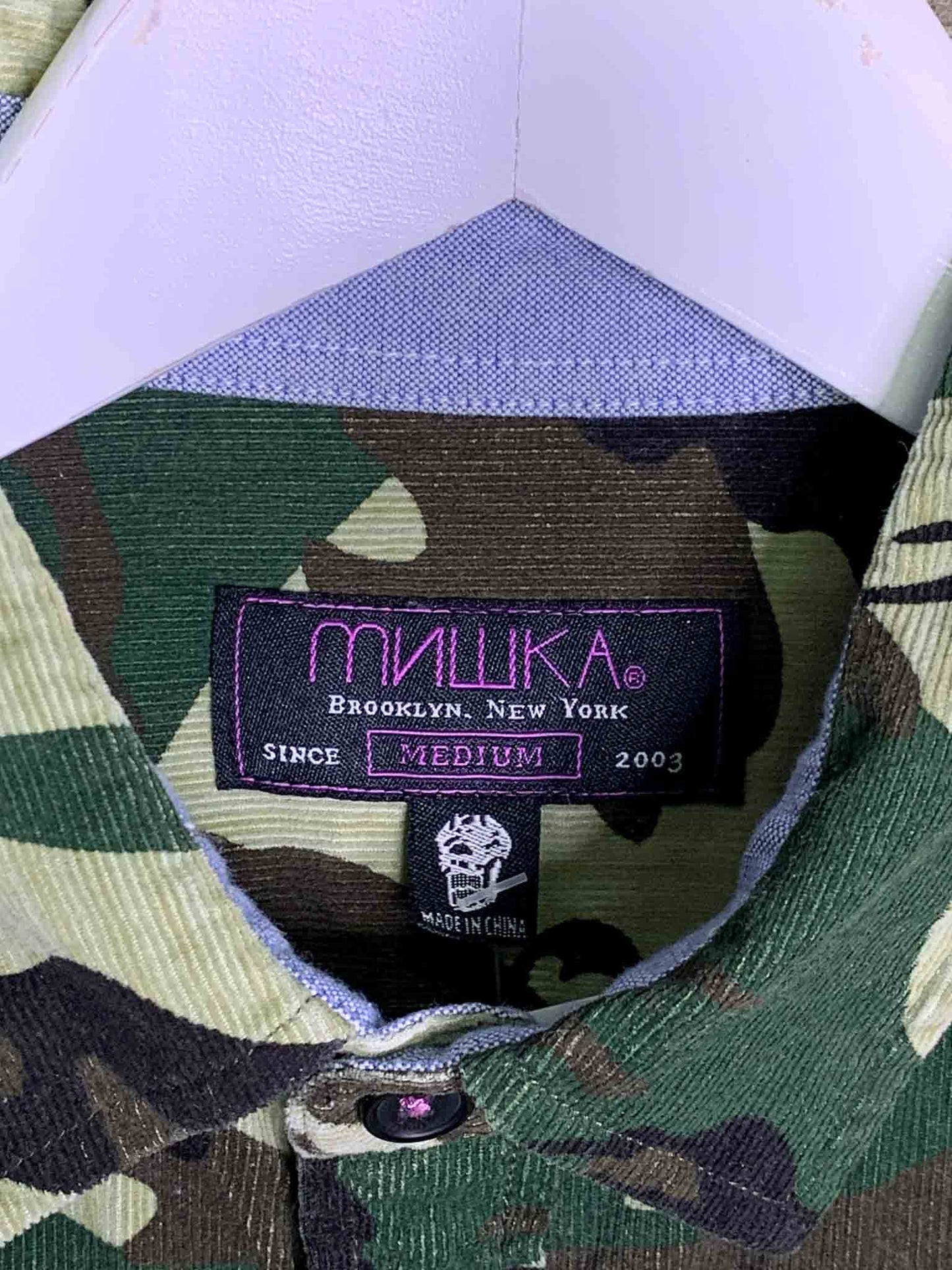 Size S | MNWKA Camouflage Corduroy Shirt