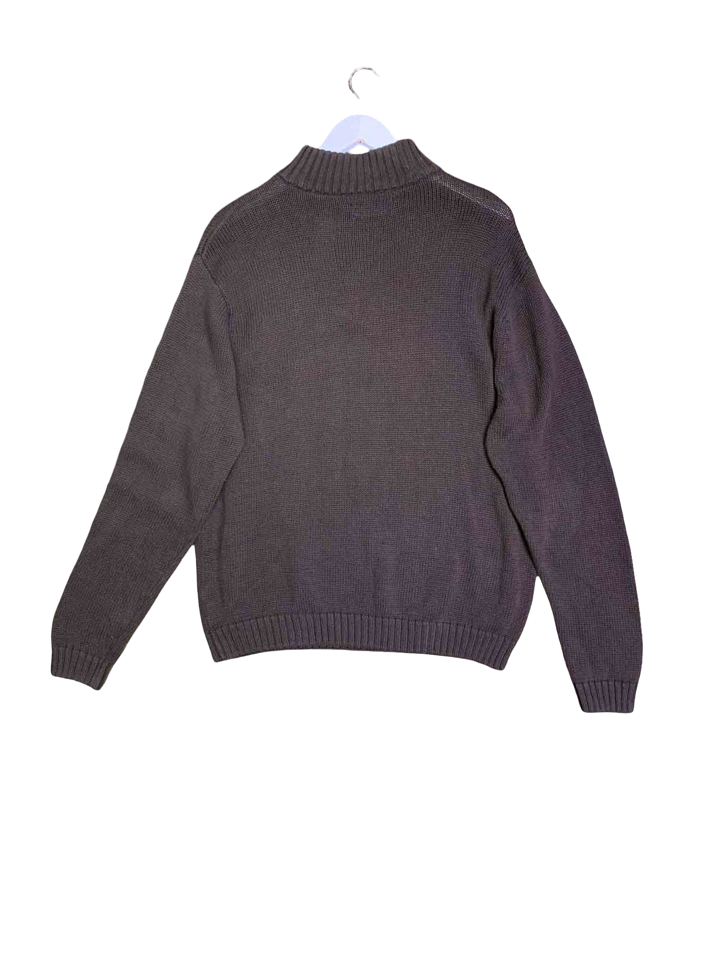 Size XL | Chaps 1/4 Zip Knit Jumper