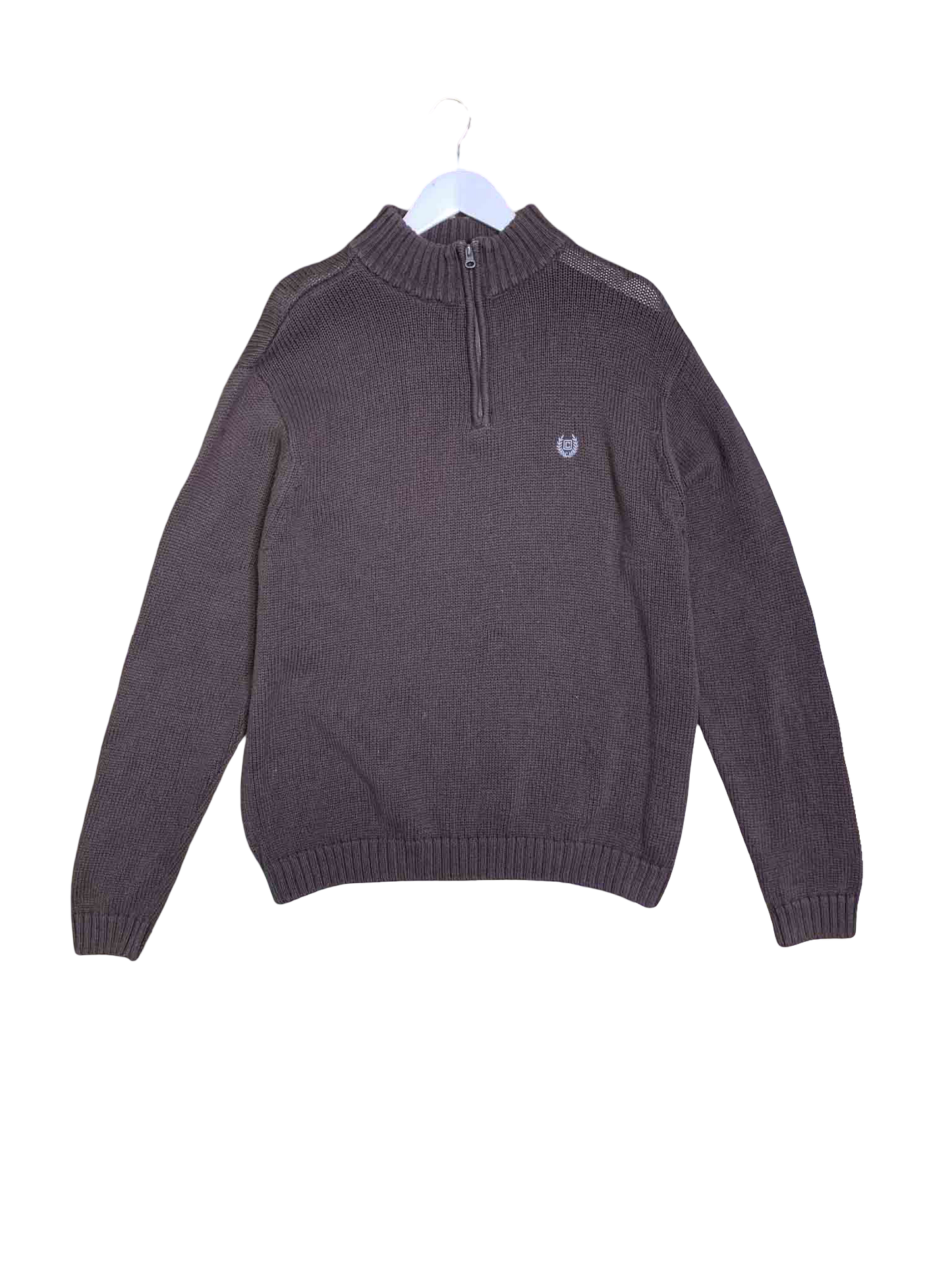 Size XL | Chaps 1/4 Zip Knit Jumper