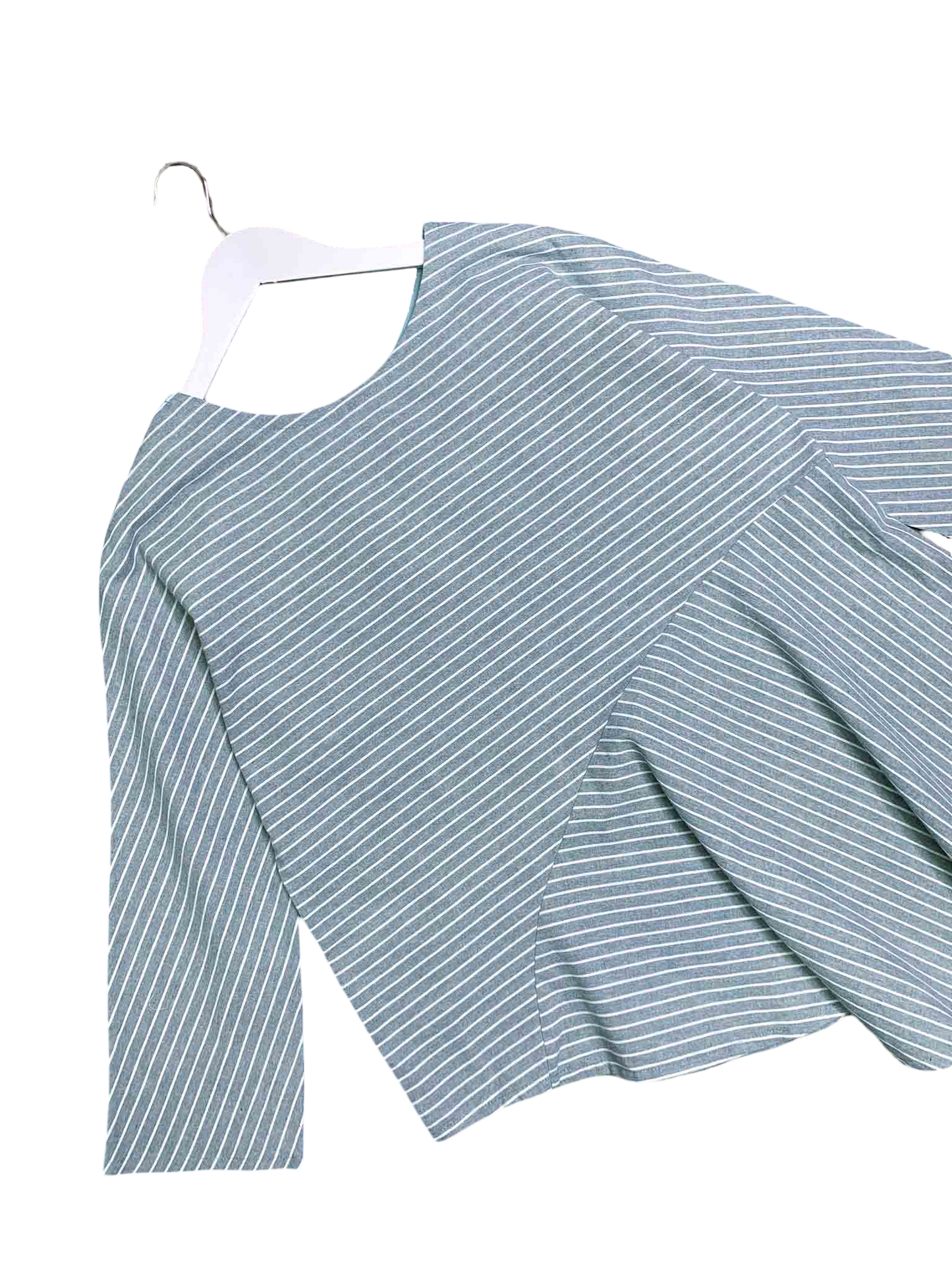 Size S/M | Keegan Striped Asymmetric Top