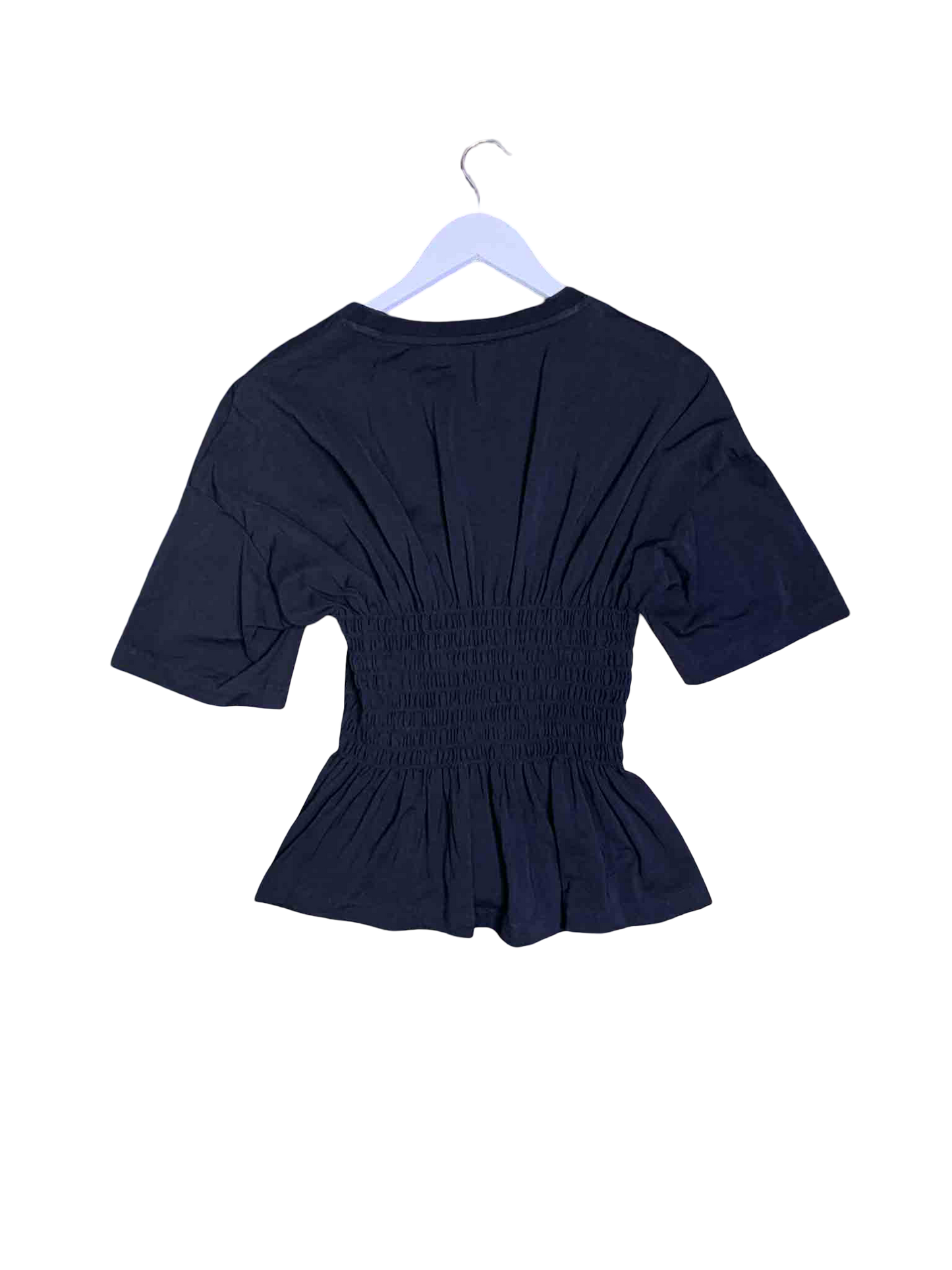 Size L | COS Shirred Cinch Waist Top