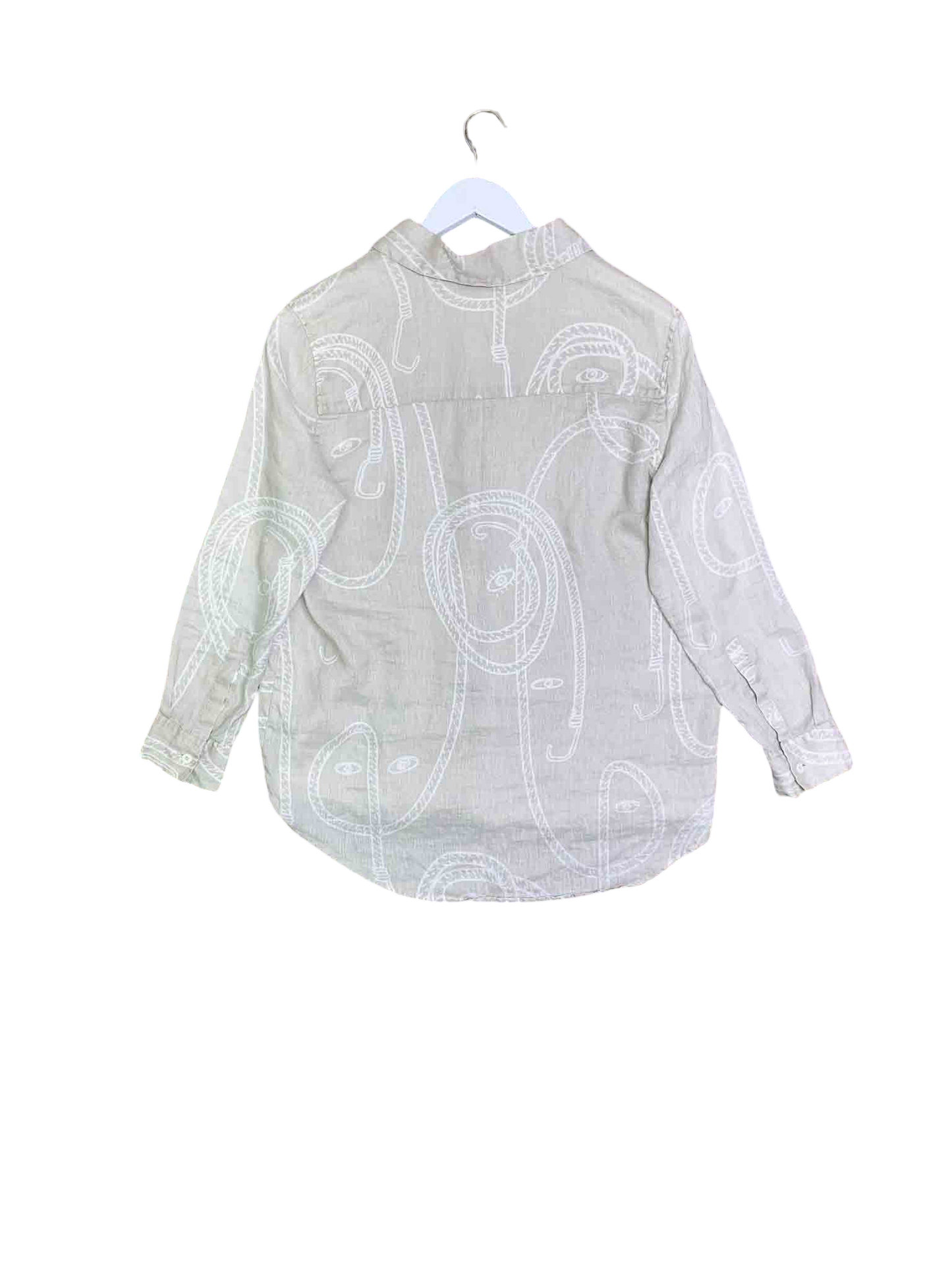 Size XS | Nancybird Linen Patterned Shirt