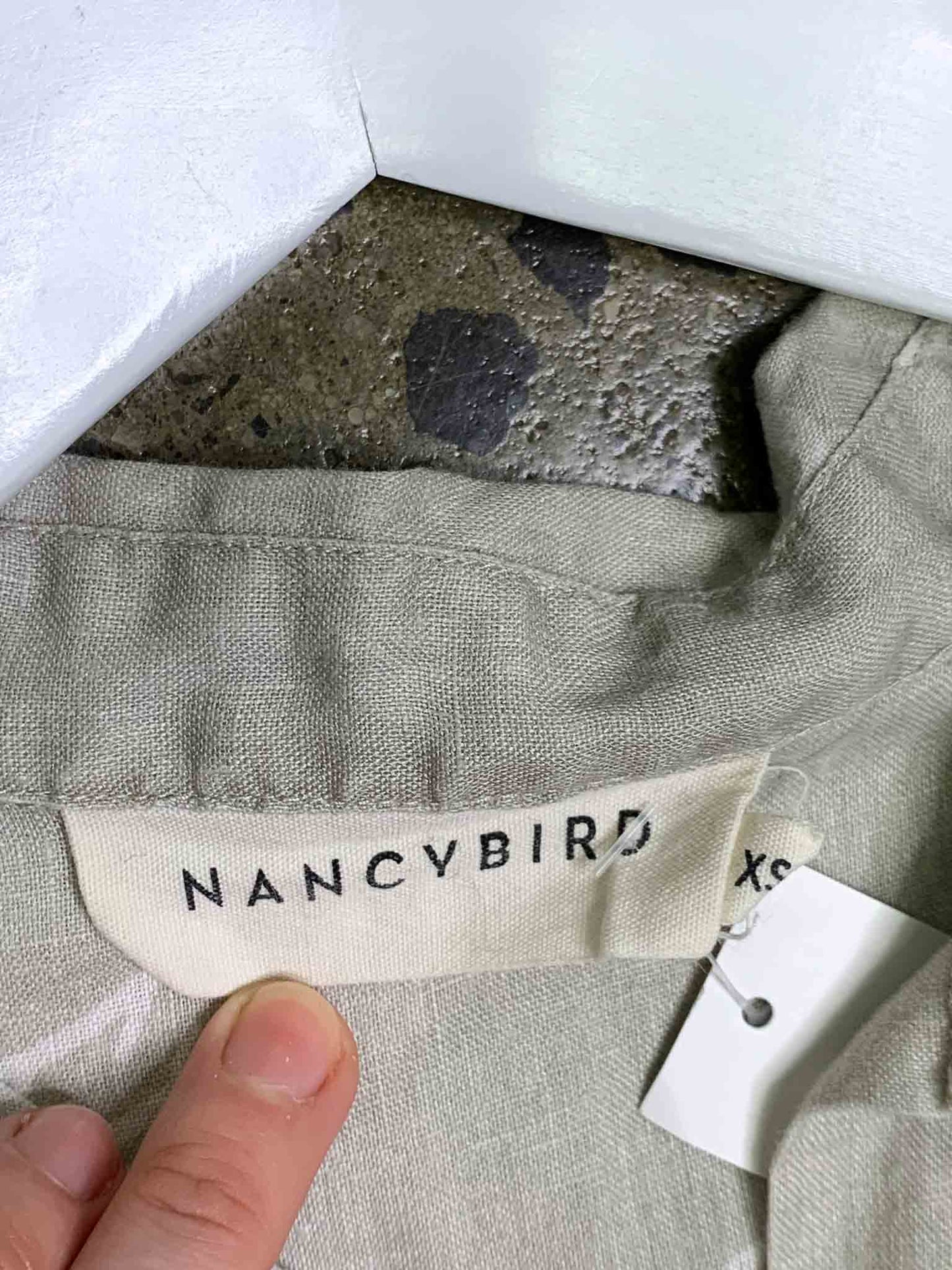 Size XS | Nancybird Linen Patterned Shirt