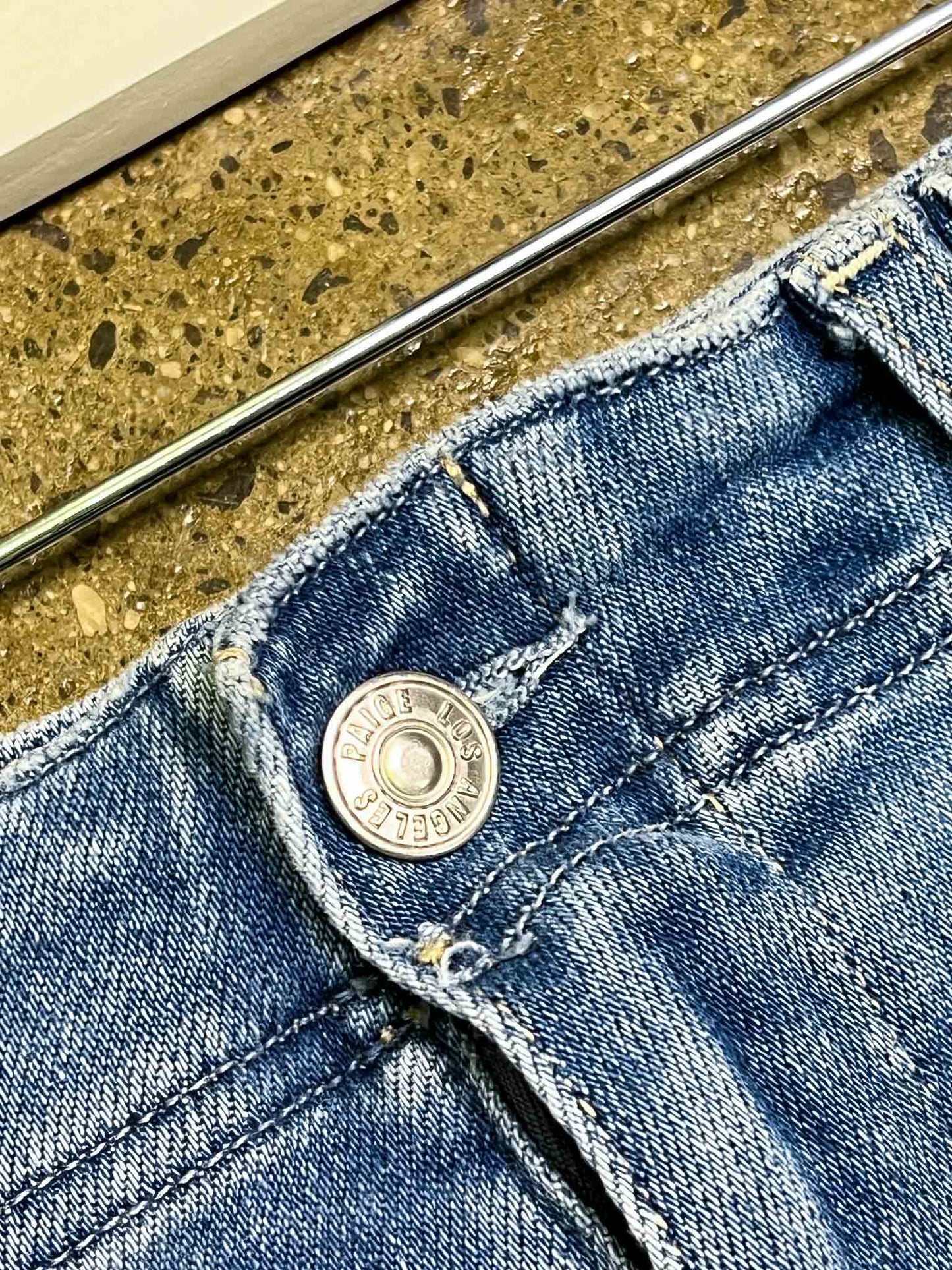 Size 20 | Paige Wide Leg Frayed Jeans