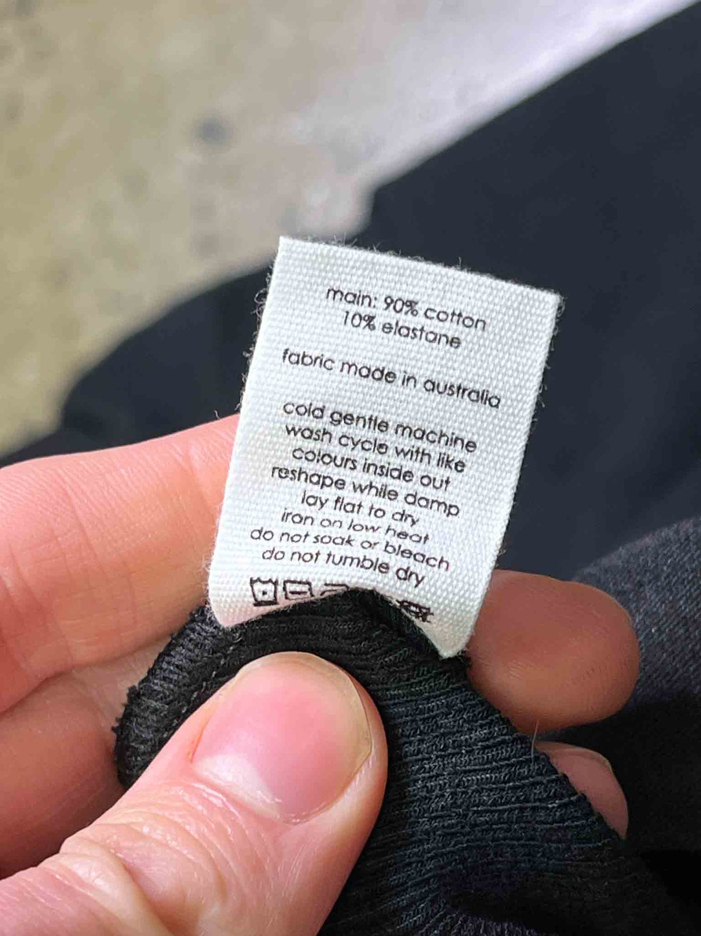 Size 1 (S) | Bassike Ribbed A-Line Skirt