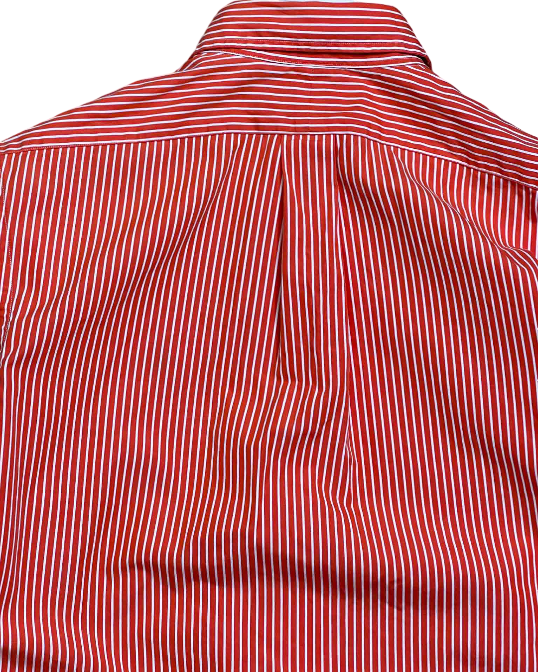 Size M |  Ralph Lauren Orange Striped Shirt, M