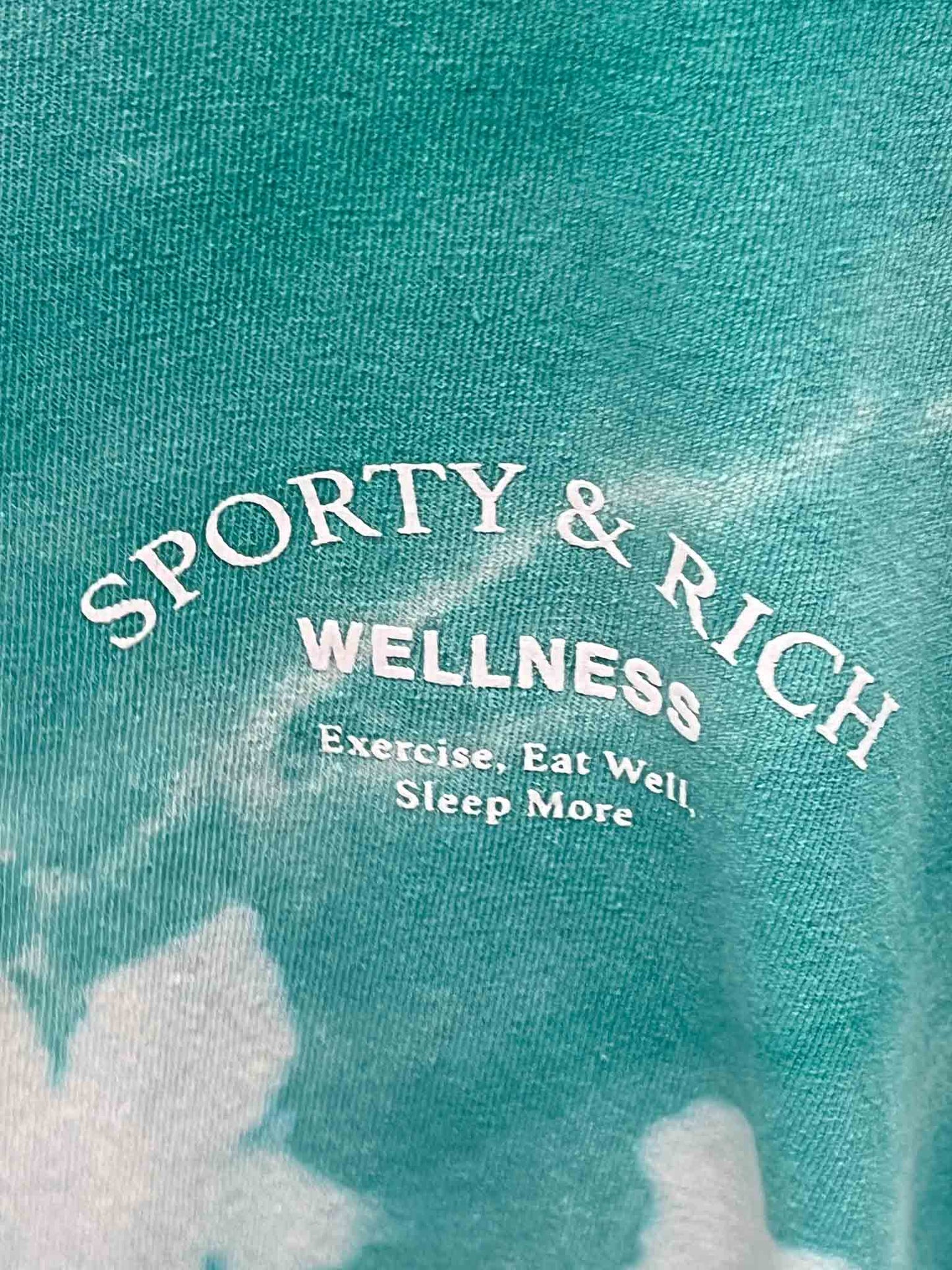 Size S | Sporty & Rich Tie-Dye T-shirt