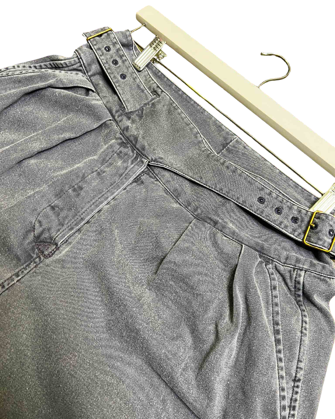 Size S | P.A.M Denim Buckle Shorts