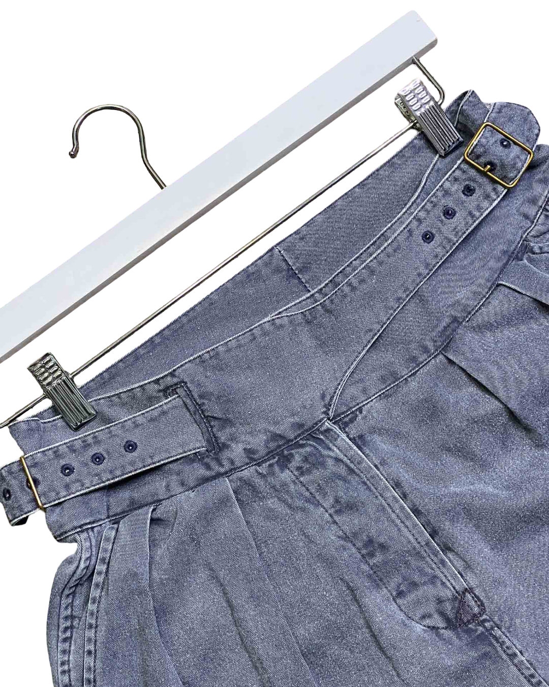 Size S | P.A.M Denim Buckle Shorts