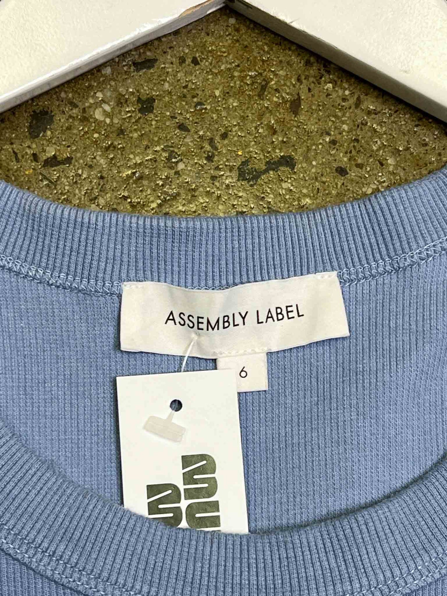 Size 6 | Assembly Label Ribbed Singlet