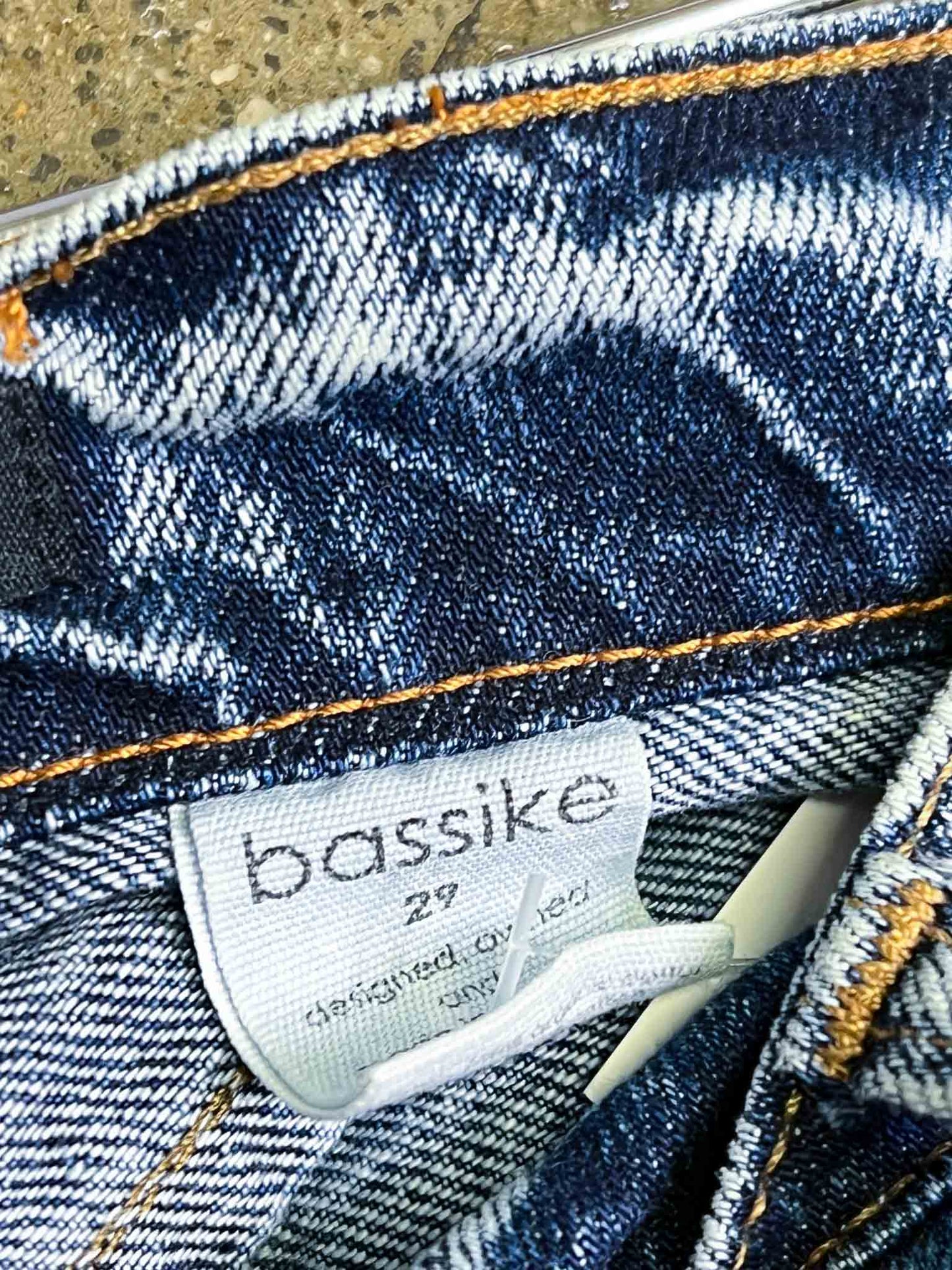 Size 29 | Bassike Acid Wash Jeans