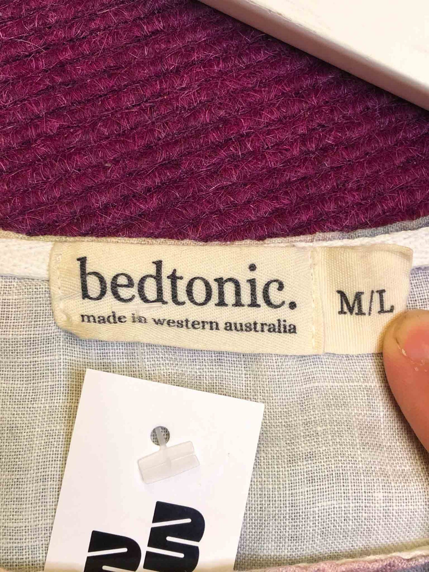 Size M/L (12) | Bedtonic Dye Floral Print Linen Top
