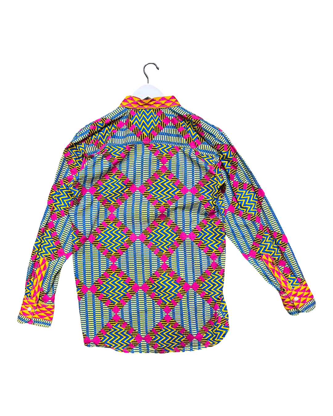 Size M | Yevu Geometric Print Shirt