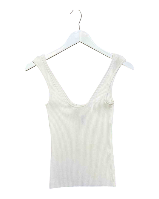 Size 1 (6) | Zimmermann Ribbed Tank Top