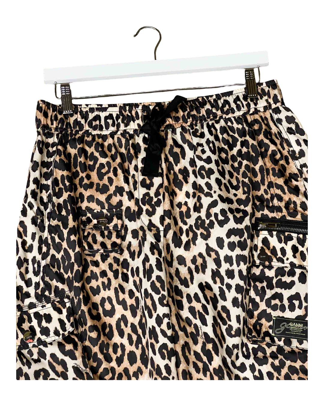 Size 40 (10) | Ganni Duchesse Cargo Pants