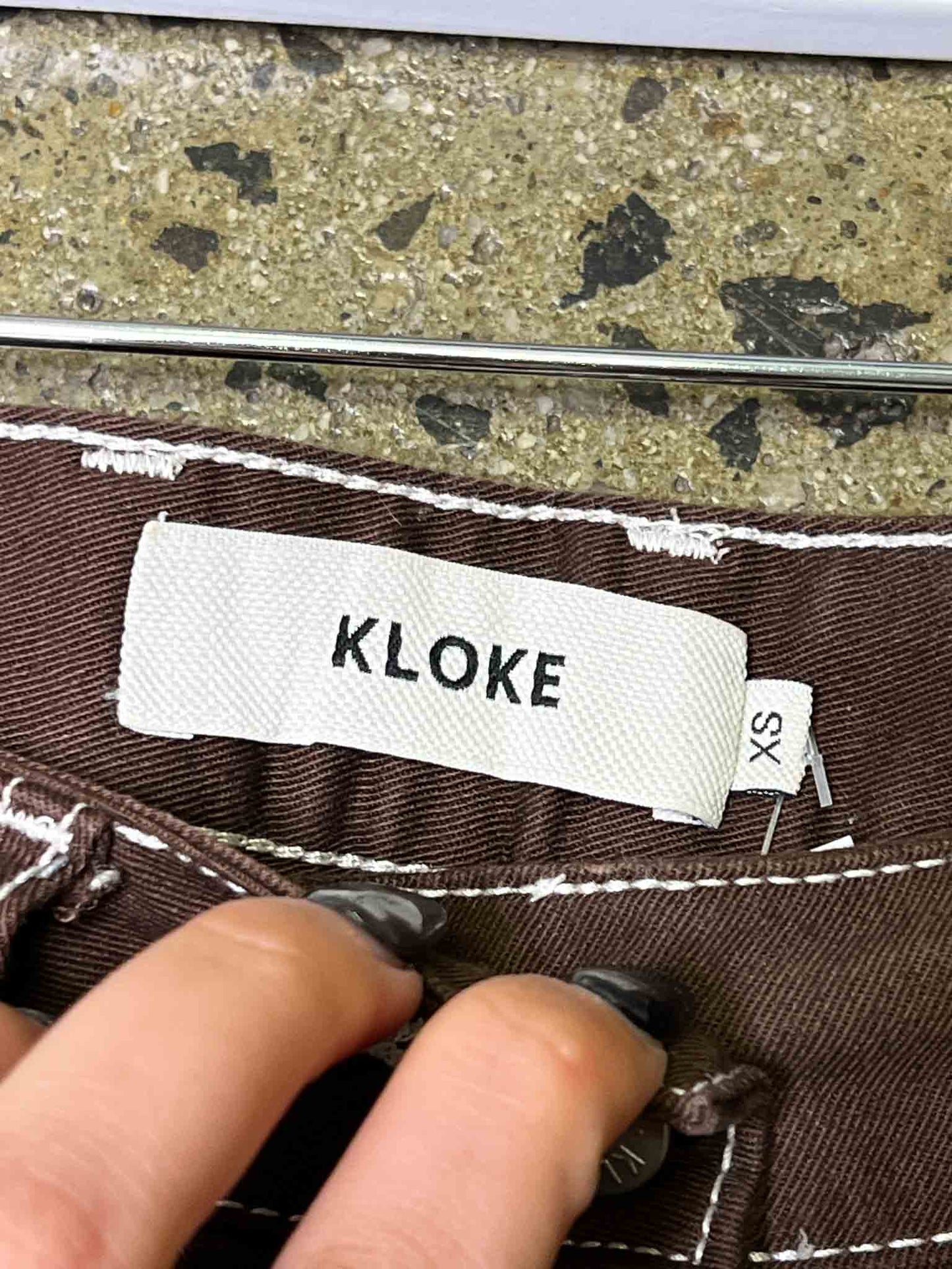 Size XS | Kloke Chocolate Cotton Pants
