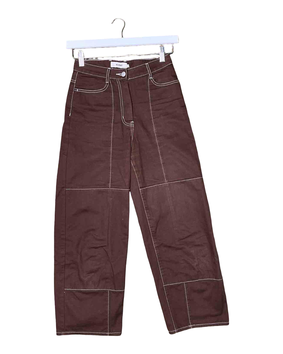 Size XS | Kloke Chocolate Cotton Pants