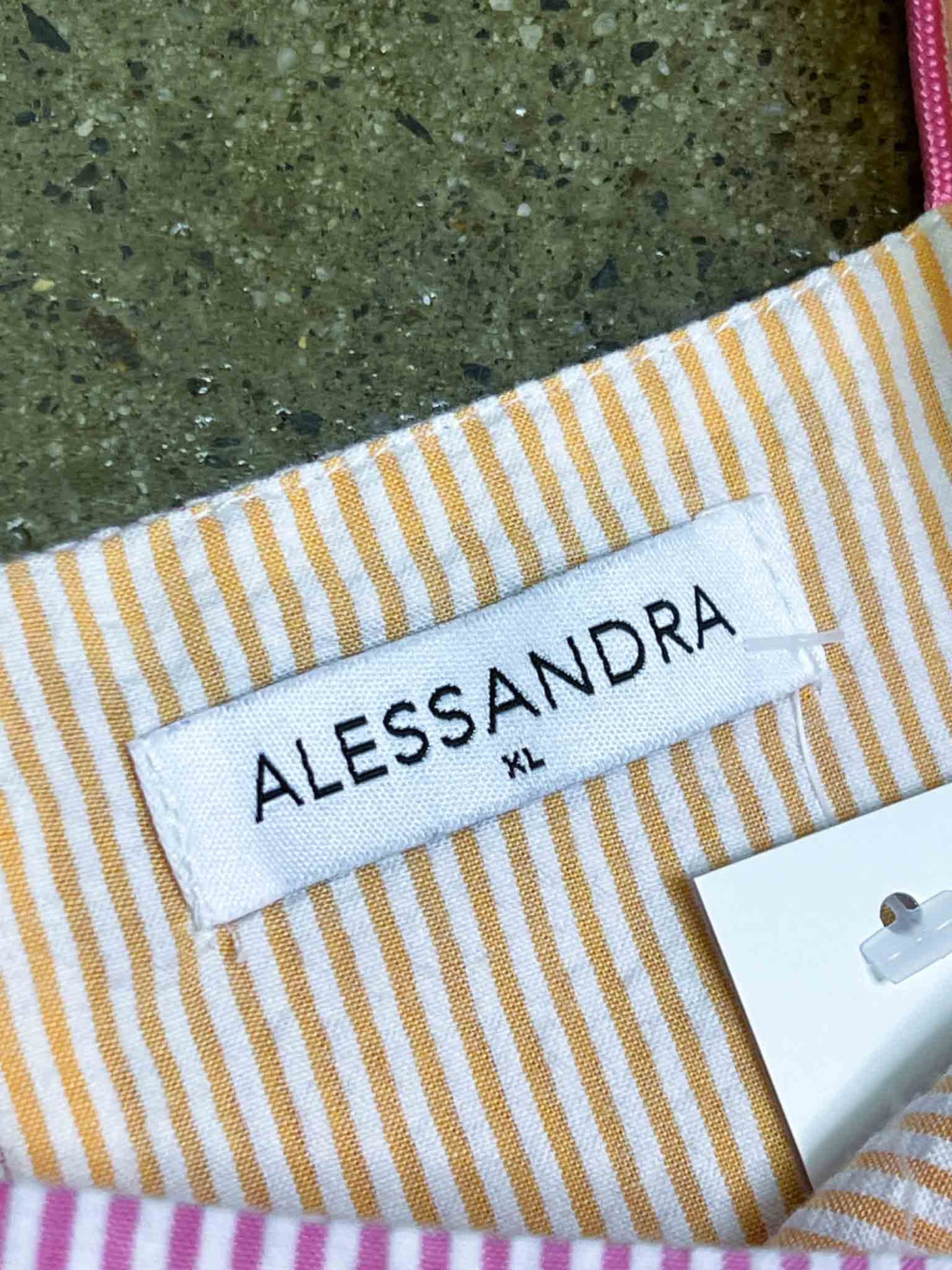 Size XL | Alessandra Seersucker Stripe Maxi Dress
