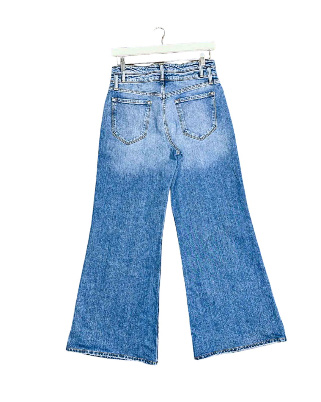 Size 30 | Frame Mirada Blue Le Palazzo Double Waistband Jeans