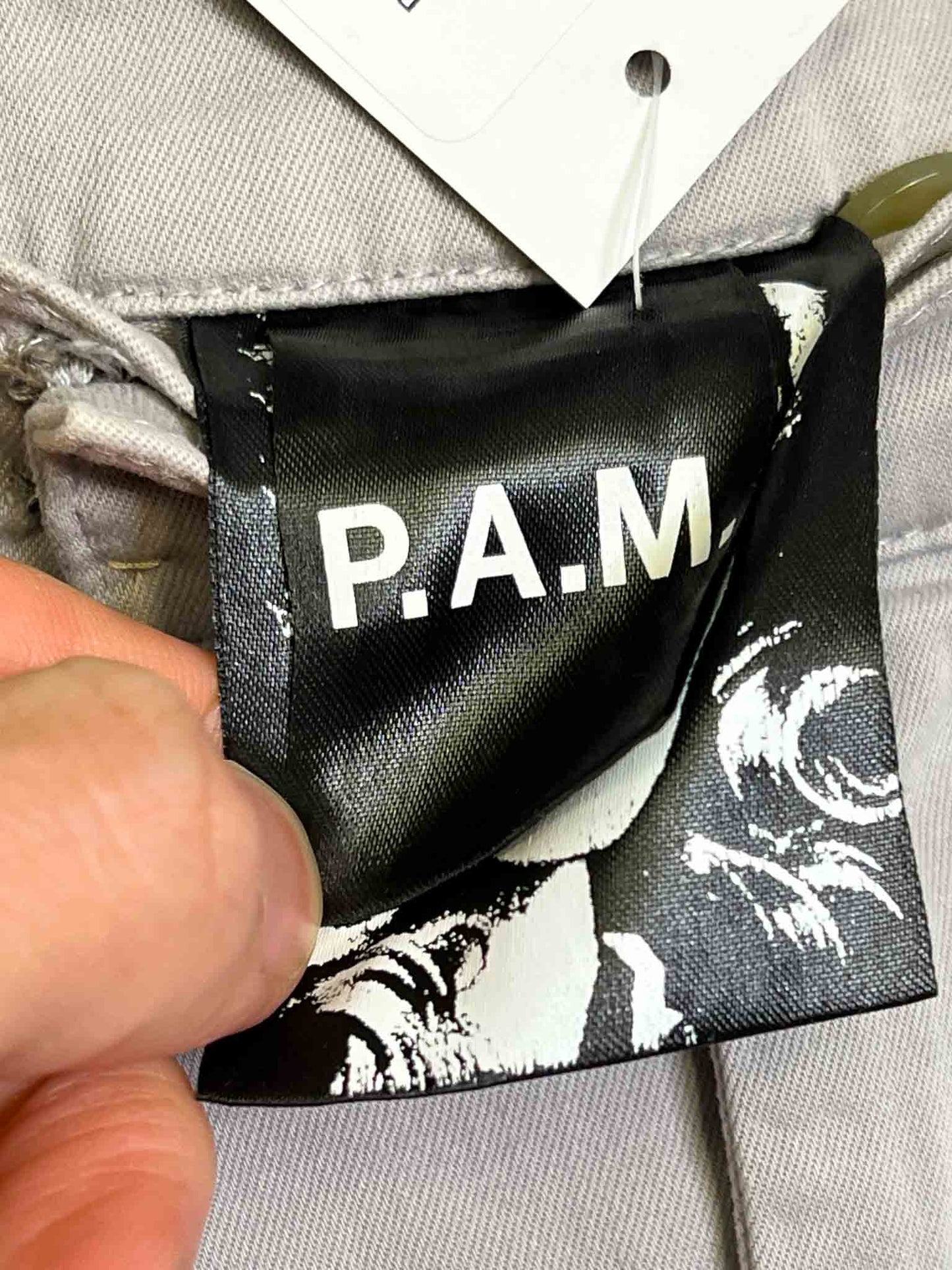 Size S | PAM Grey Pleated Pants