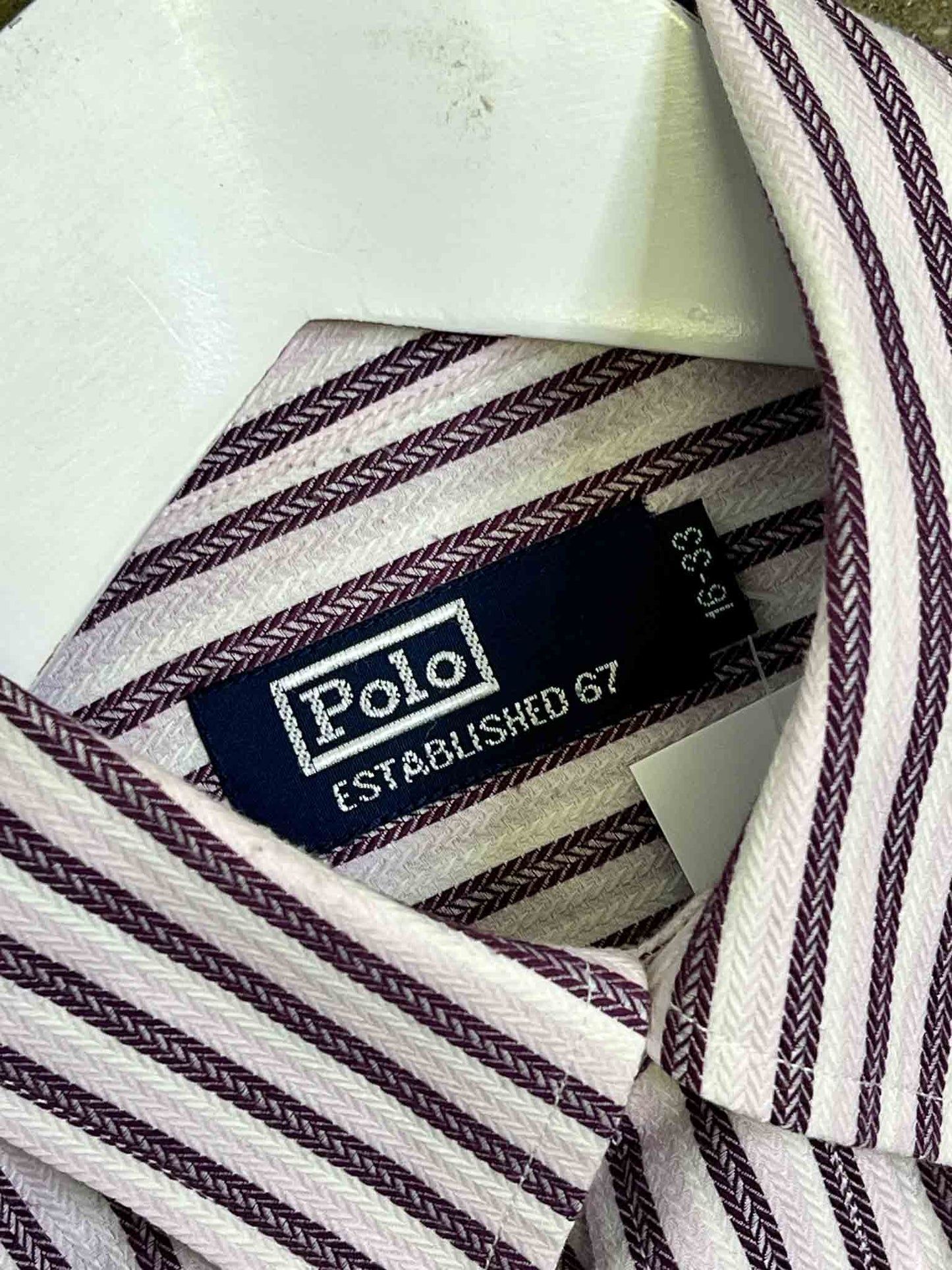 Size L | Polo Striped Flannelette Shirt