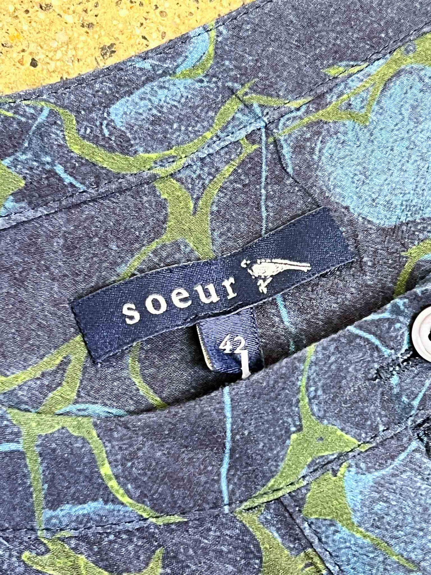 Size 42 (XL) | Soeur Floral Pleated Maxi Dress