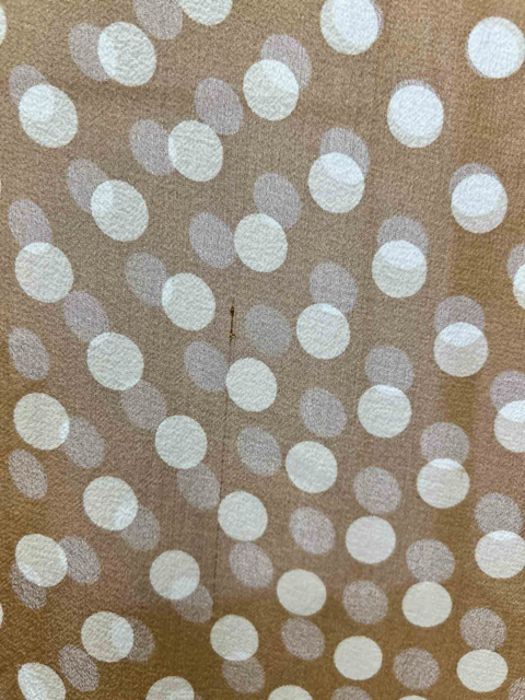 Size S |  Sportmax Sheer Silk Polkadot Top, S