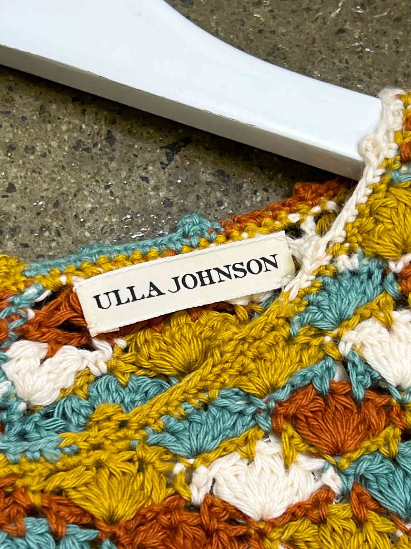 Size M | Ulla Johnson Alda Crochet Wool Blend Jumper