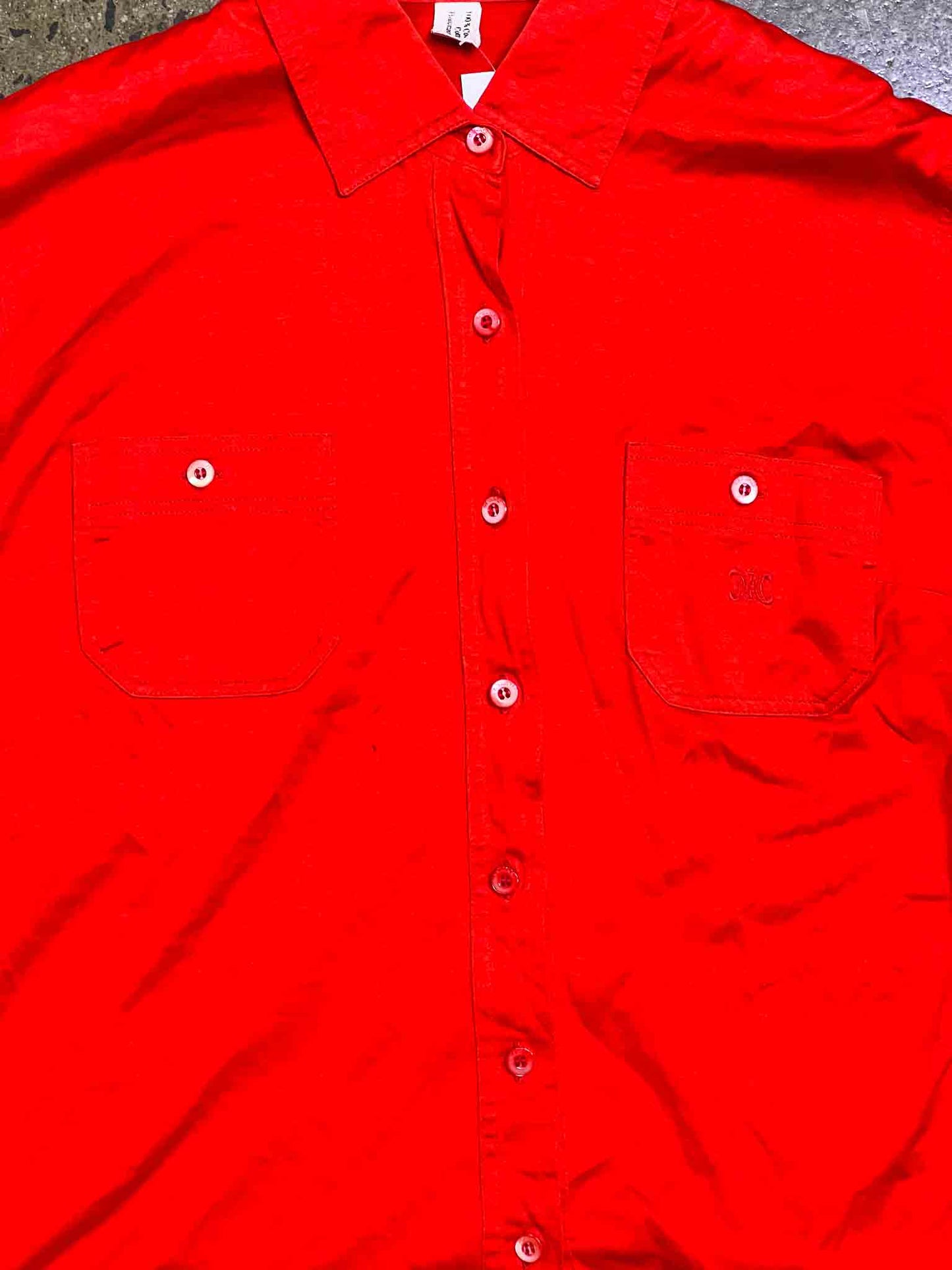 Size 44 (XS/S) | Celine Vintage Button Down Shirt