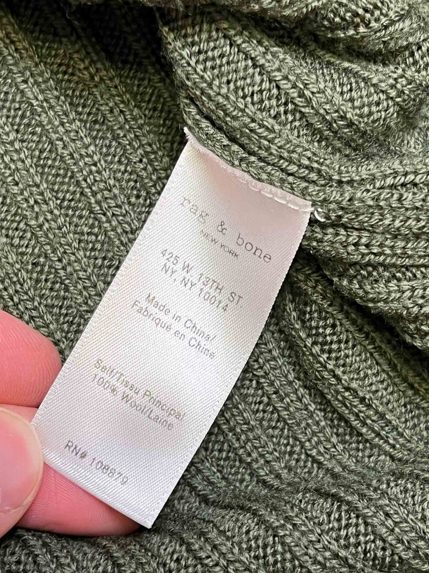Size XS | Rag and Bone Split Back Knit Jumper