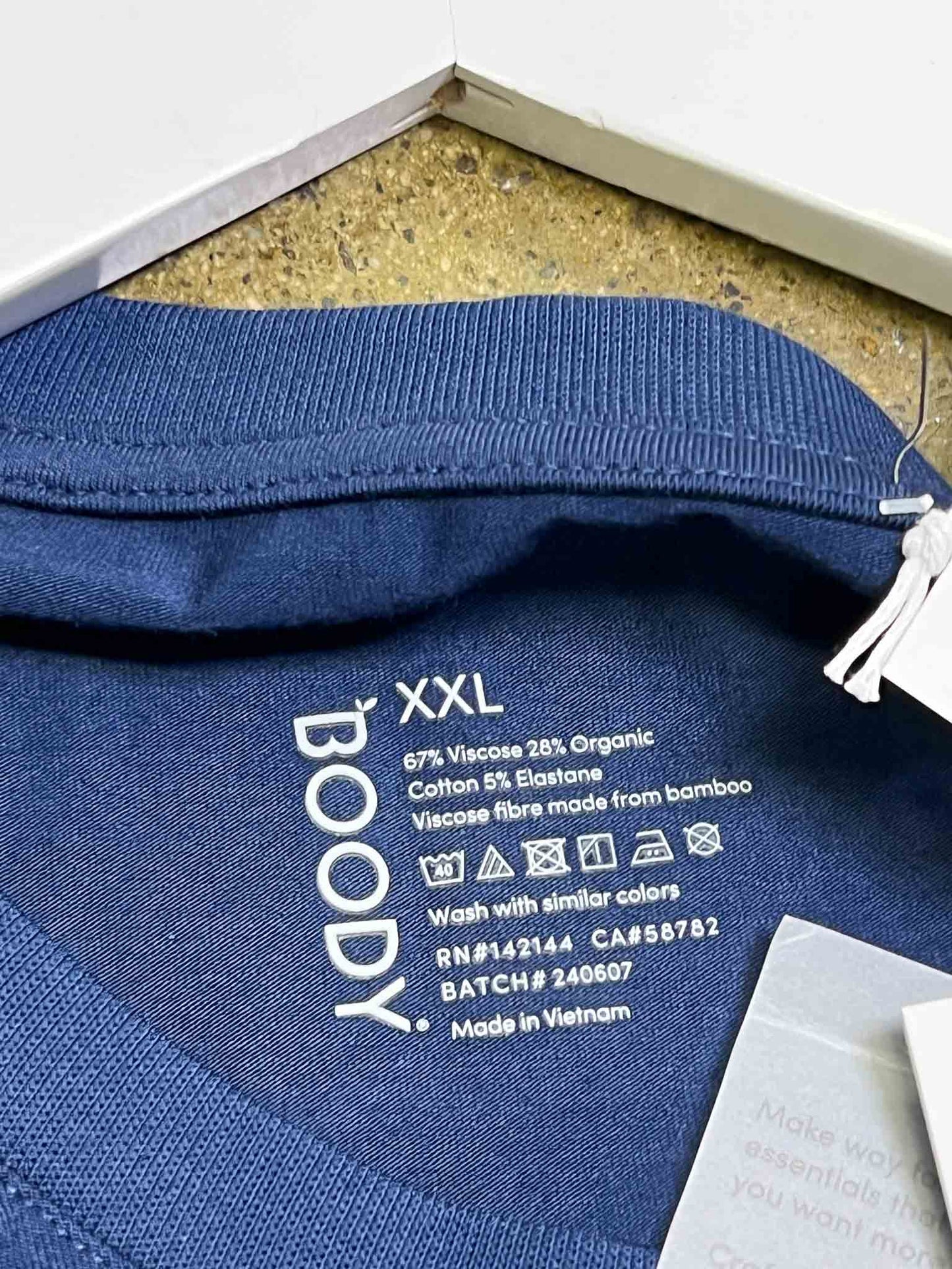 Size XXL | Boody Jersey Long Sleeve Top With Tags