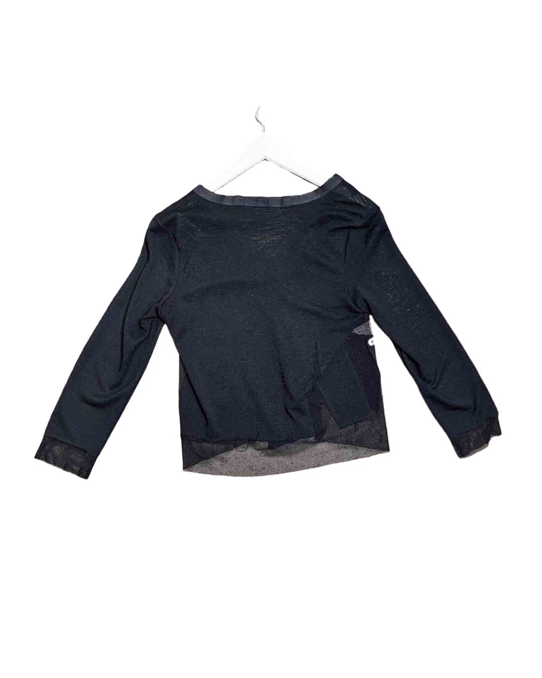 Size M/L | Vintage Y2K Mesh Button Appliqué Cardigan