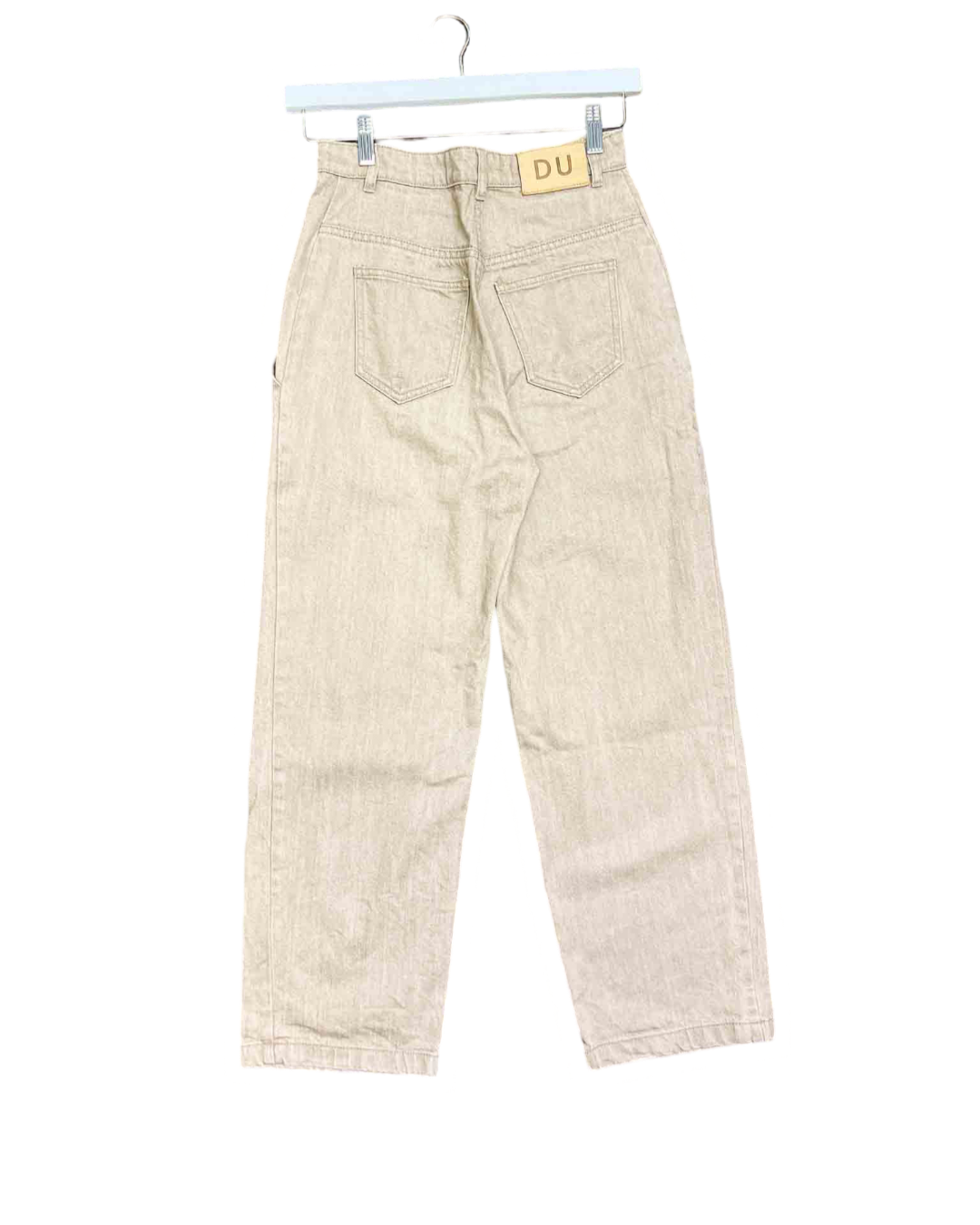 Size 10 | Dress Up High Waisted Taupe Jeans