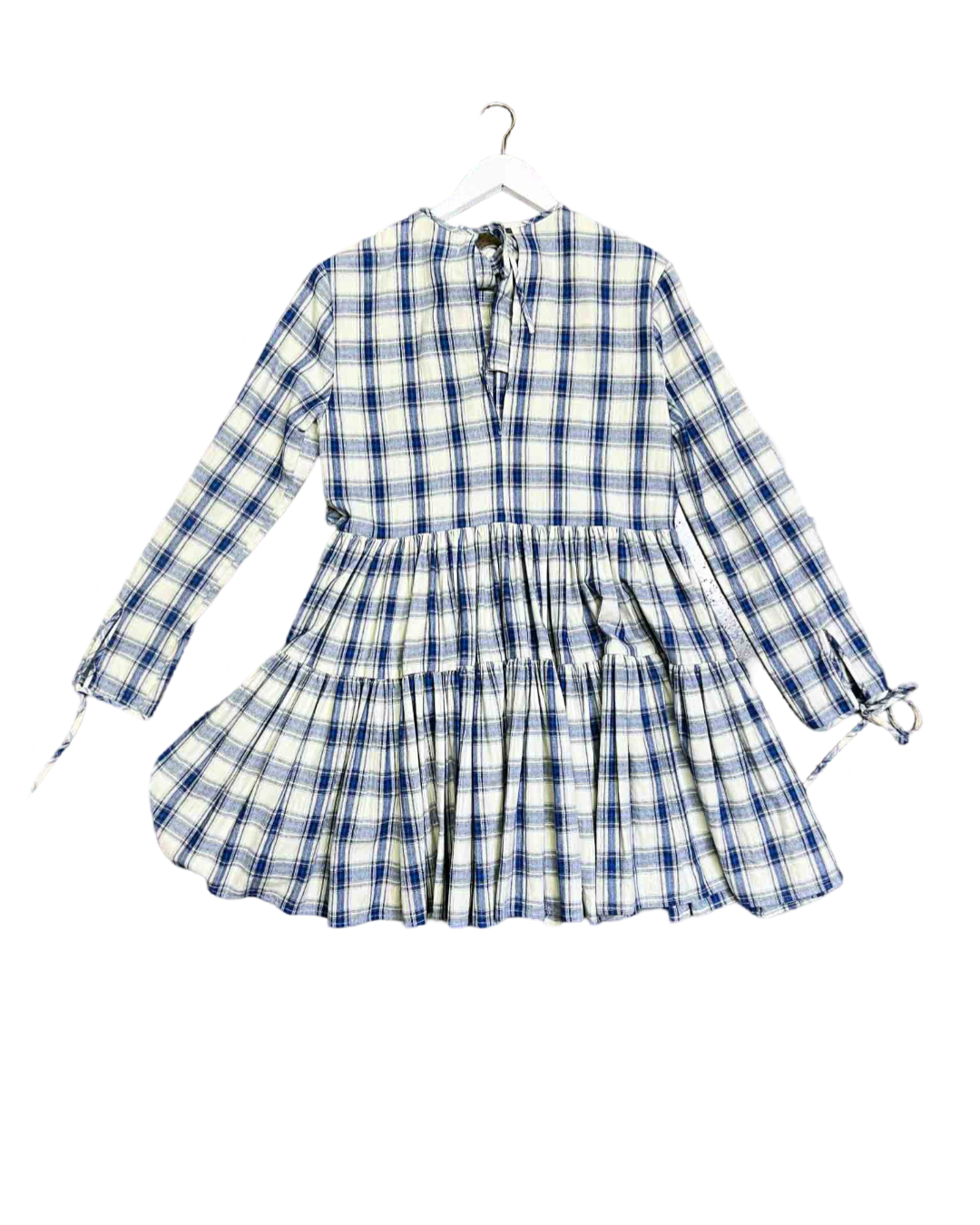 Size XS | Verner Plaid Smock Dress