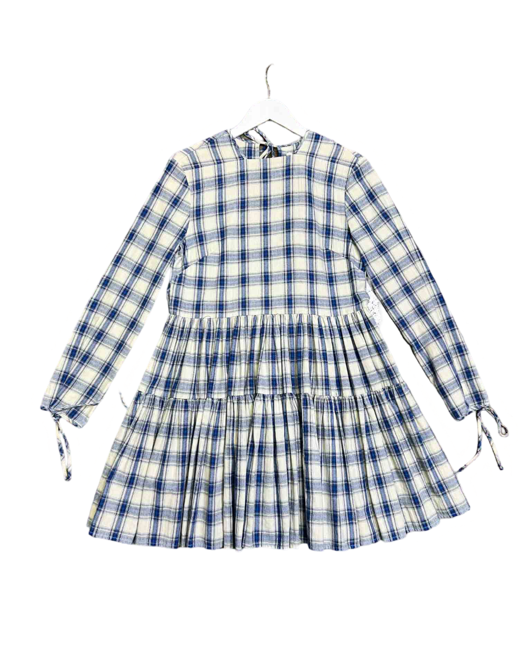 Size XS | Verner Plaid Smock Dress