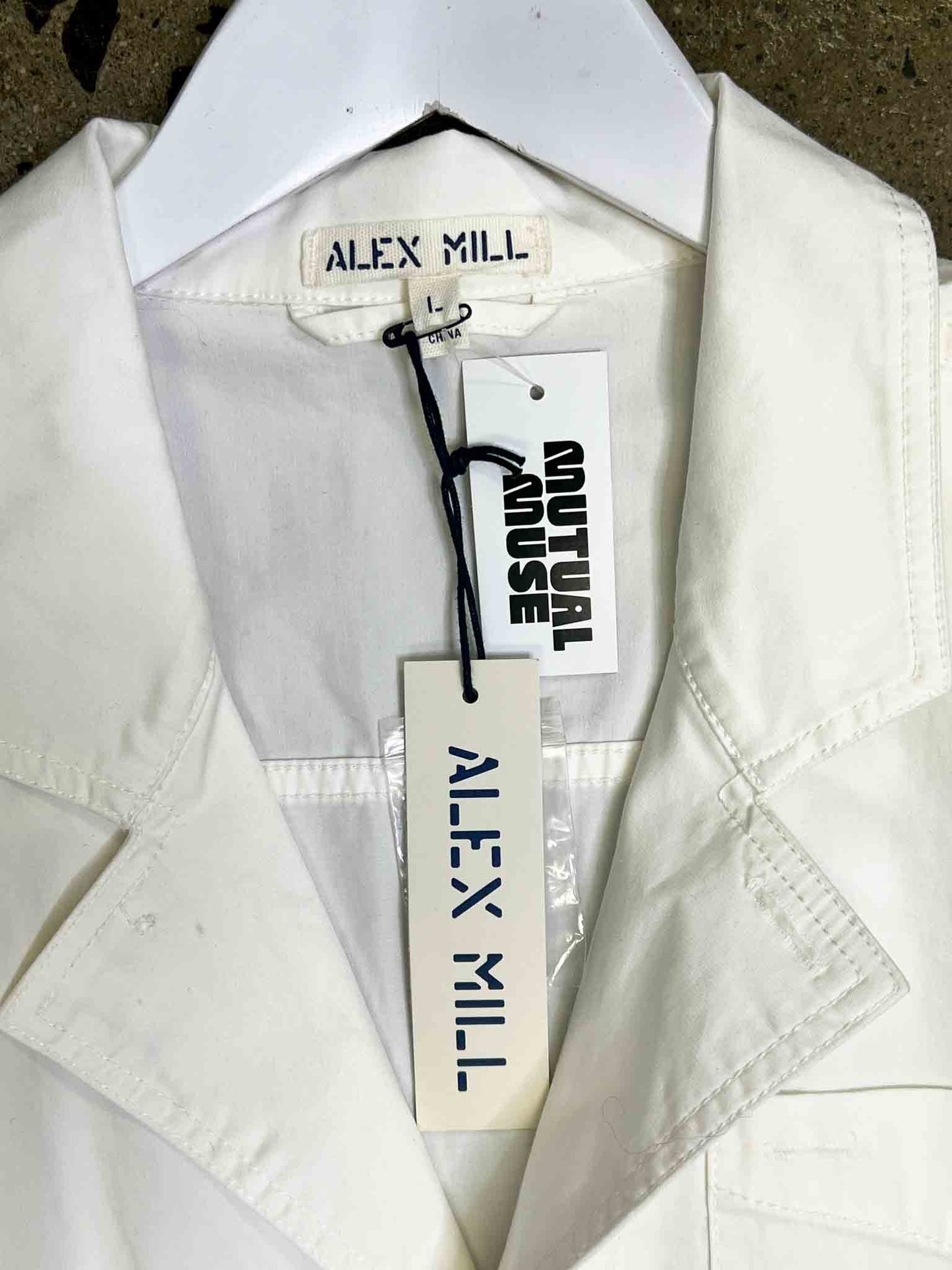 Size L | Alex Mill Standard Cotton Twill Jumpsuit
