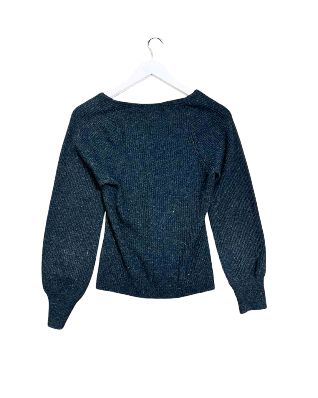Size S/M | Elk Wool Blend Ribbed Knit Jumper