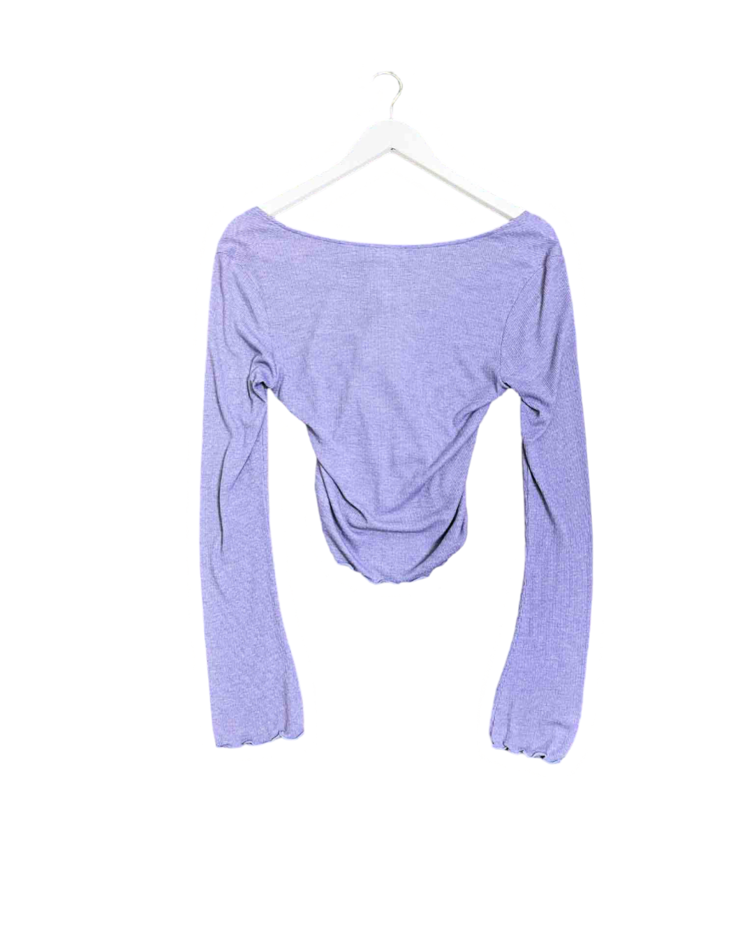 Size 10 | Lonely Pearl Button Crop Top
