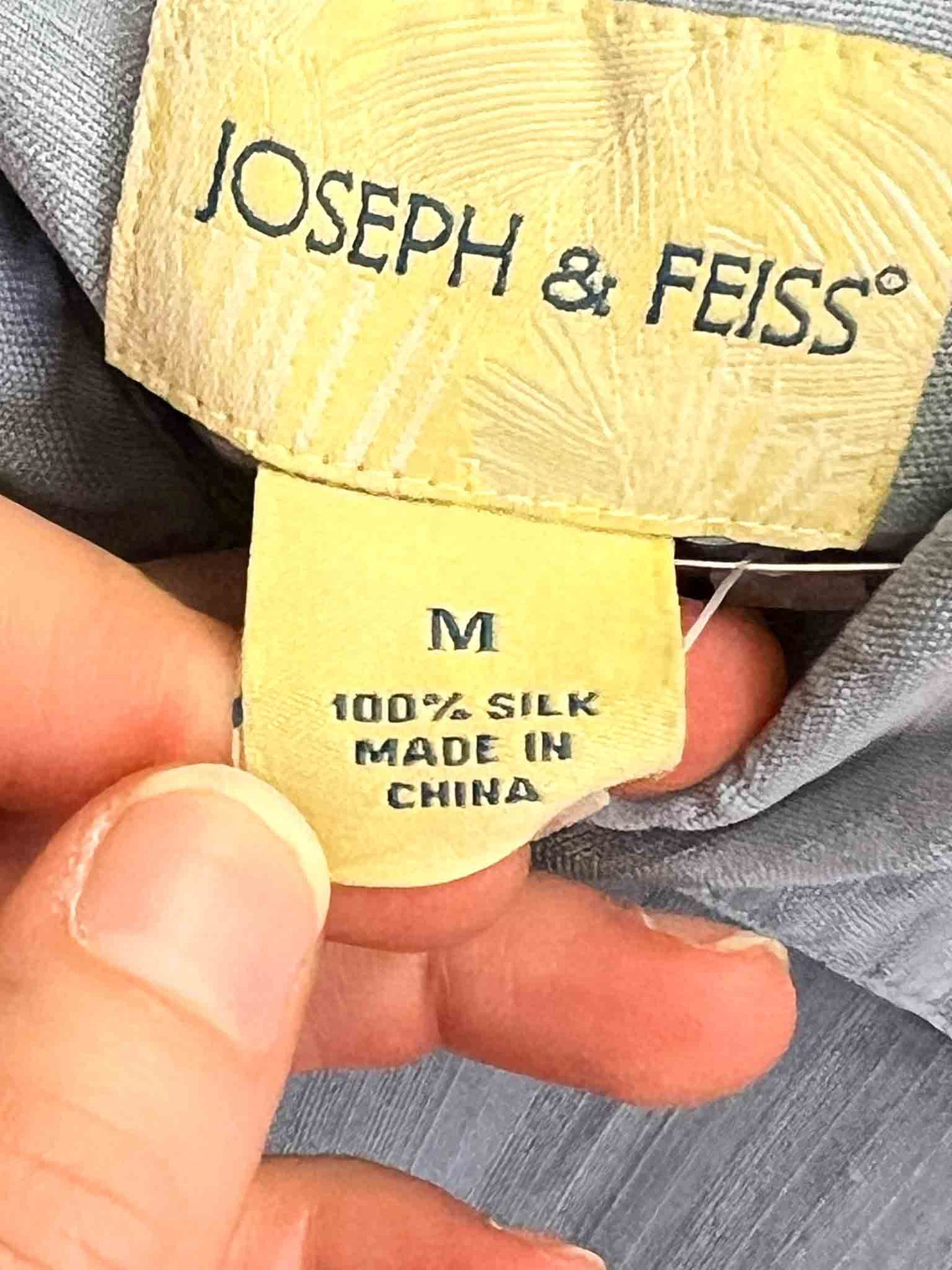 Size M | Joseph & Feiss Silk Shirt