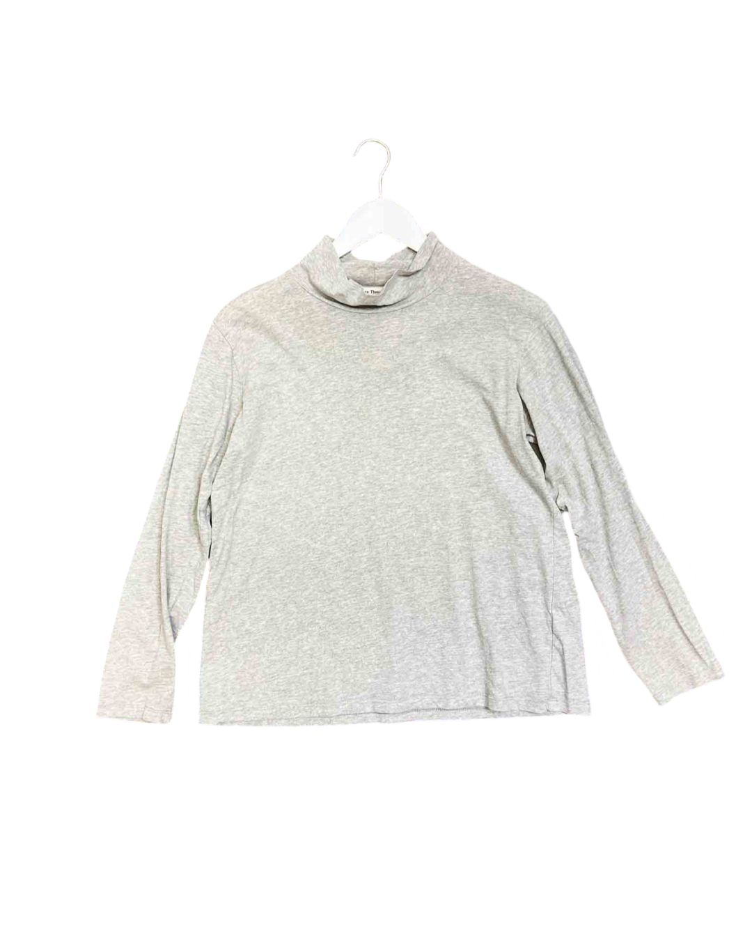 Size S | Vege Threads Mock Neck Long Sleeve Top