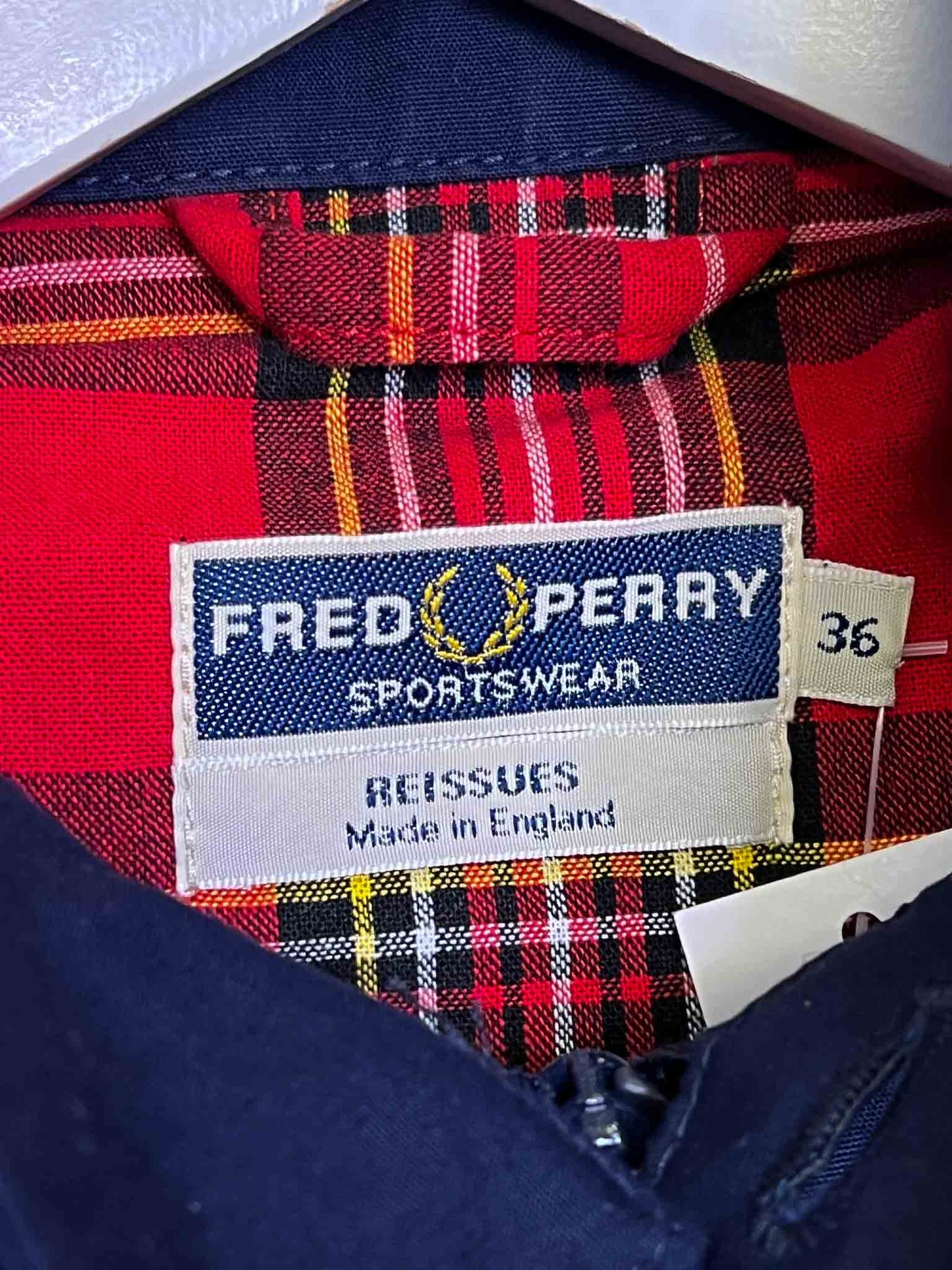 Size 36 (S) | Fred Perry Vintage Harrington Jacket