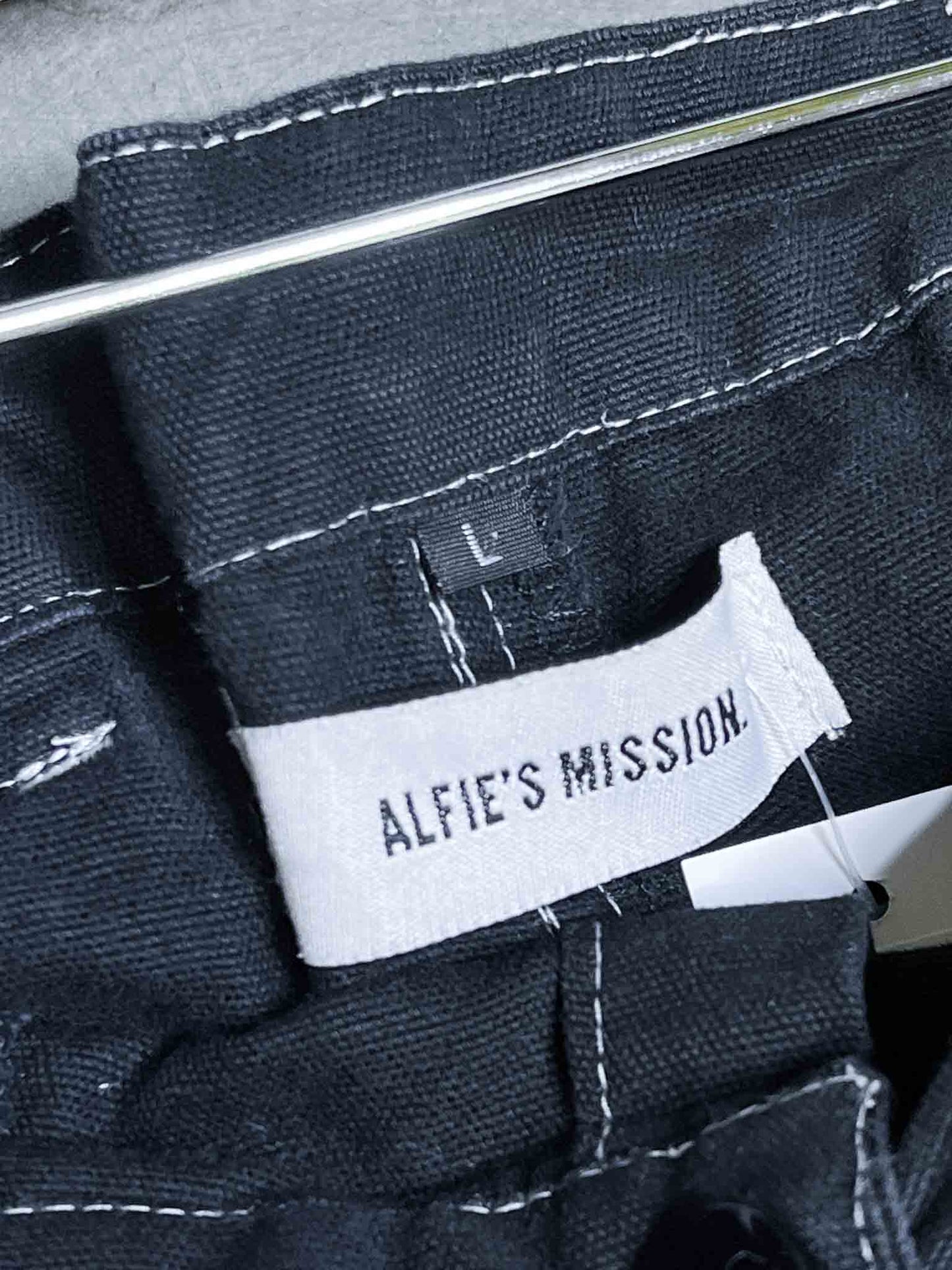 Size L | Alfie's Mission Contrast Stitch Pants
