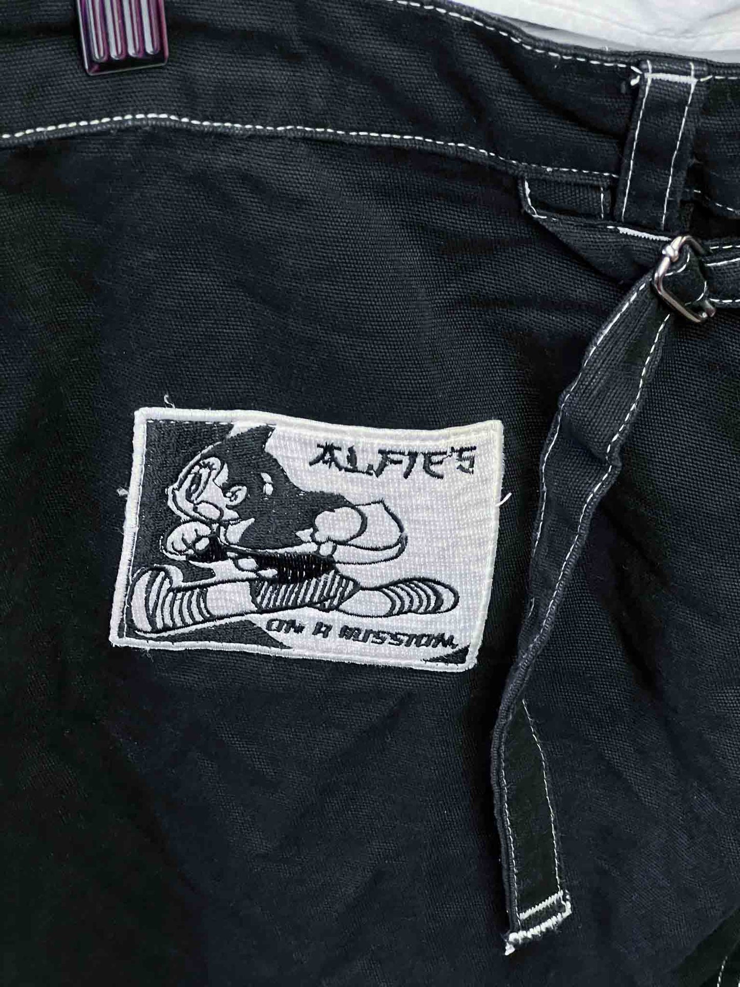Size L | Alfie's Mission Contrast Stitch Pants