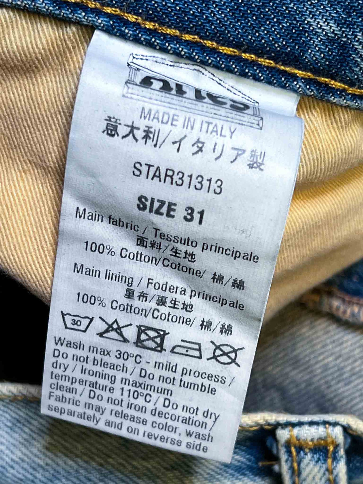 Size 31 | Aries Acid Wash Fade Jeans