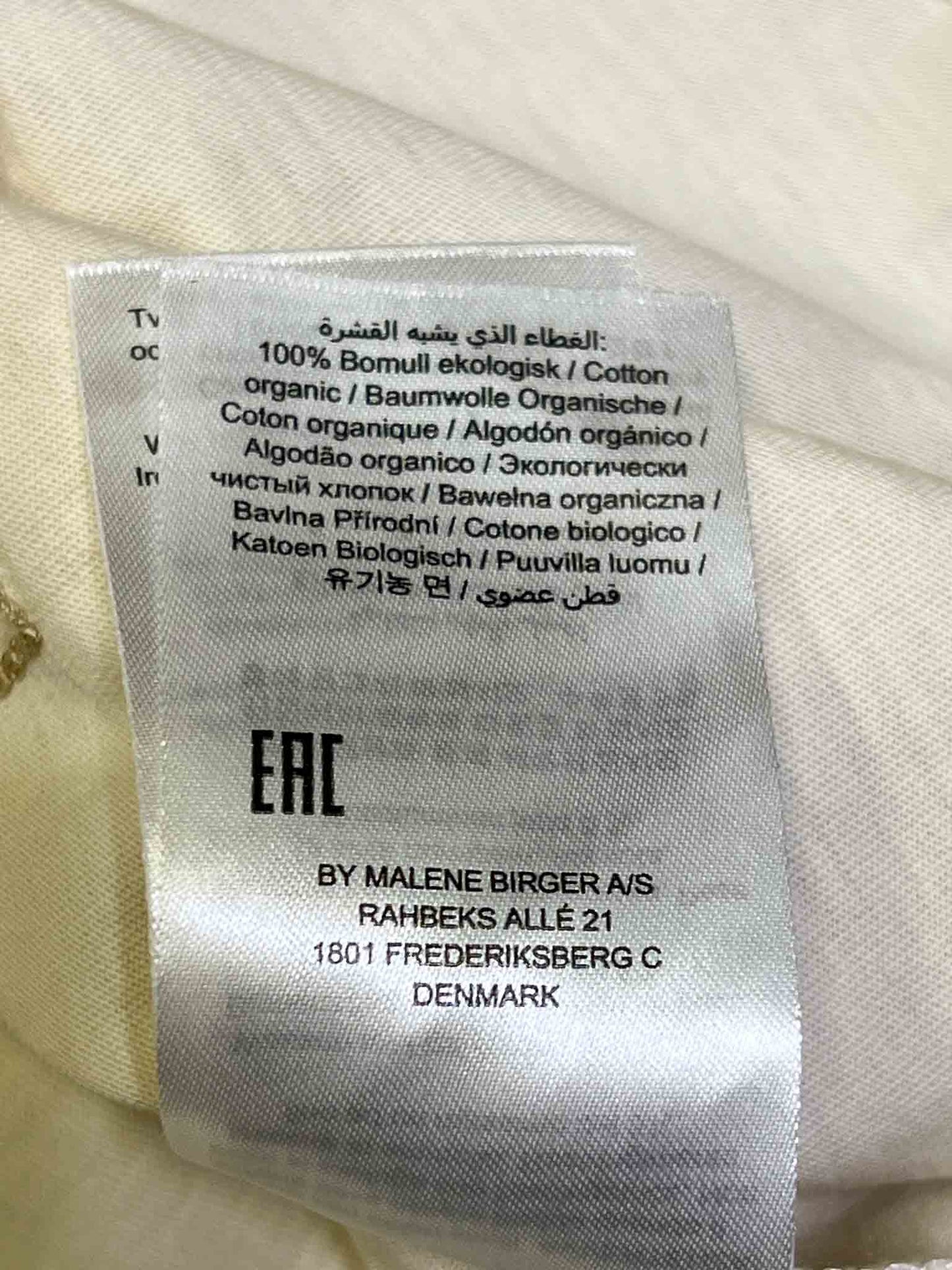 Size L | By Malene Birger Embroidered T-shirt